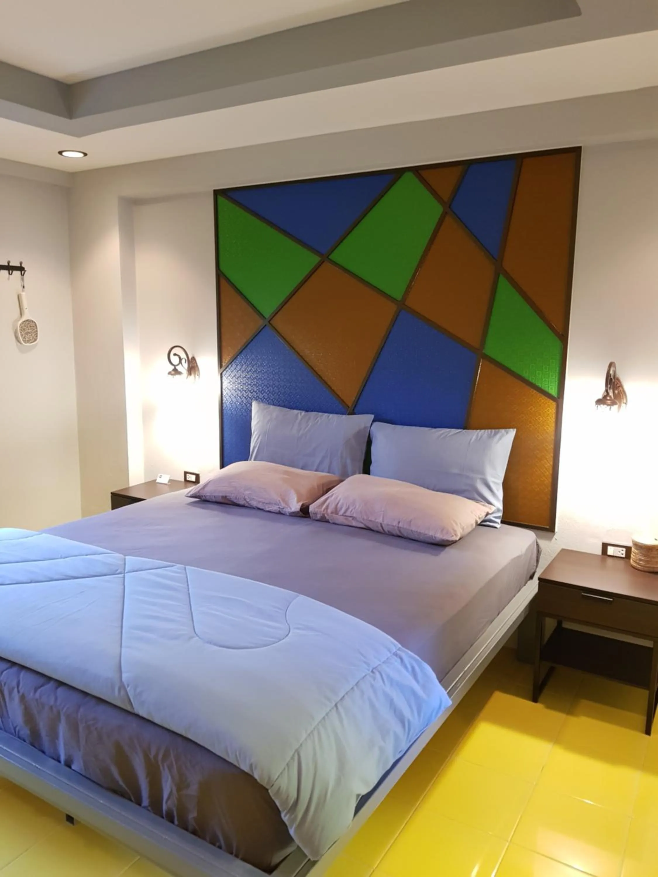 Bed in Baan Baimai Boutique Room