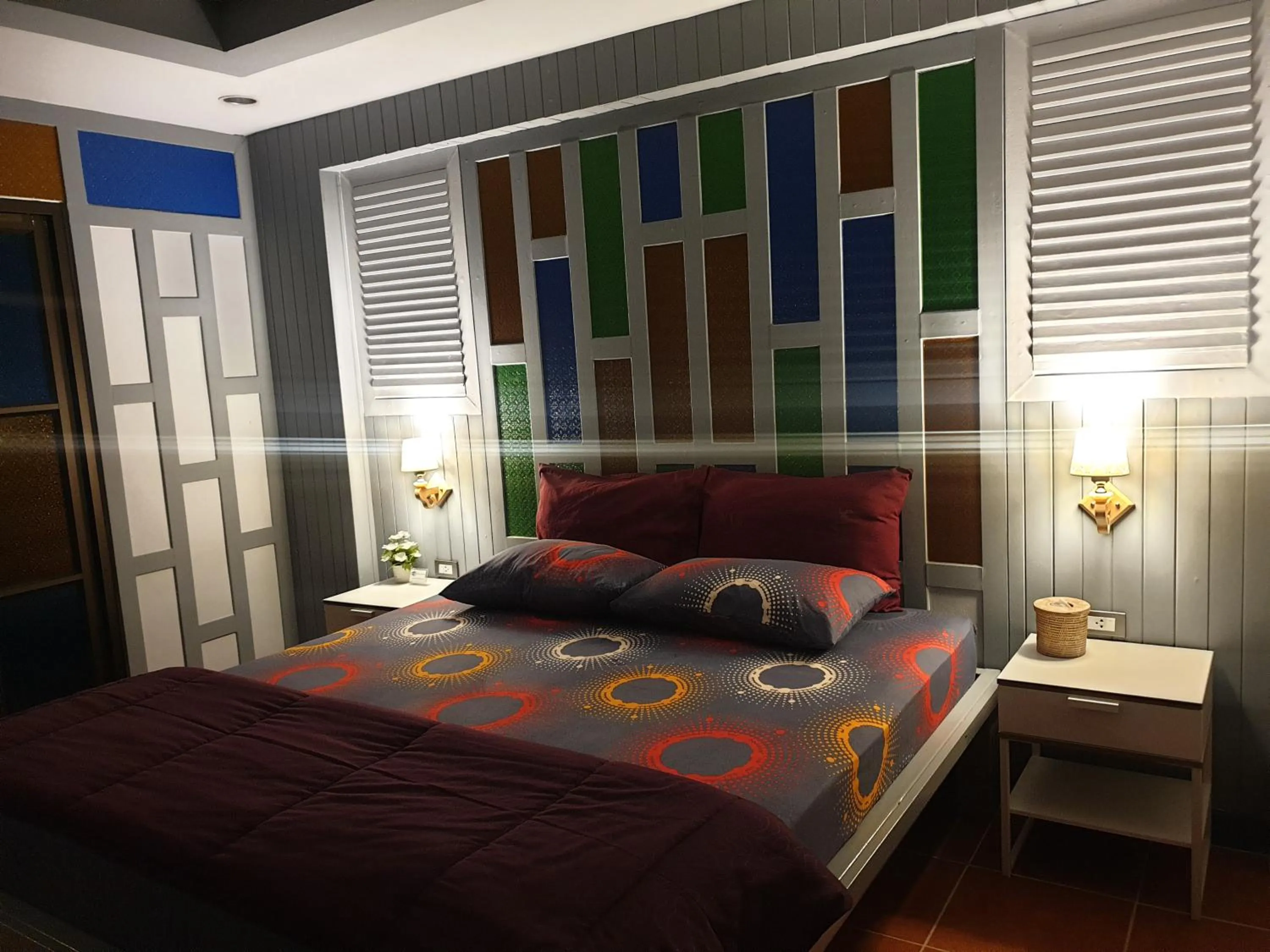 Bed in Baan Baimai Boutique Room