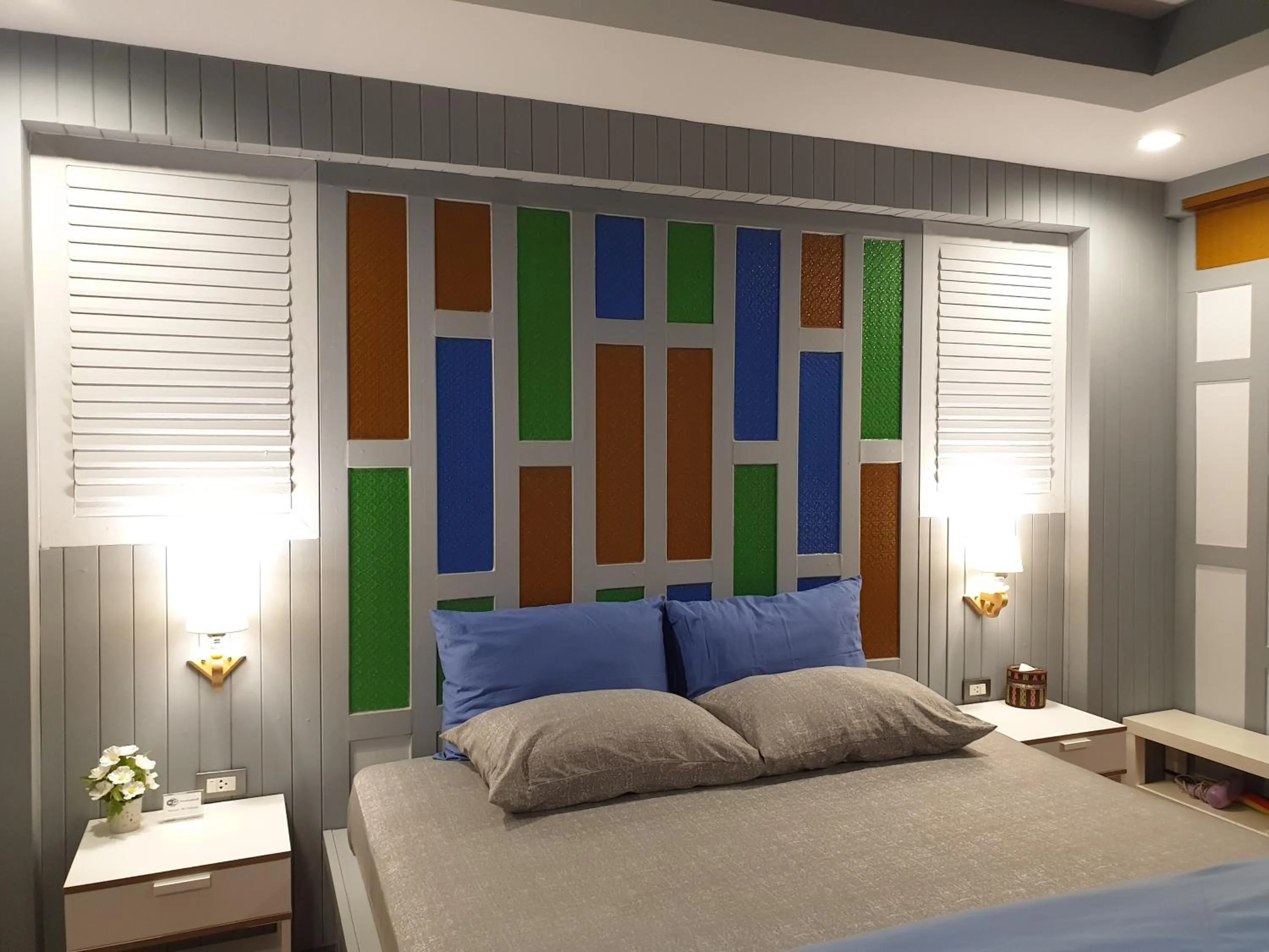 Bed in Baan Baimai Boutique Room