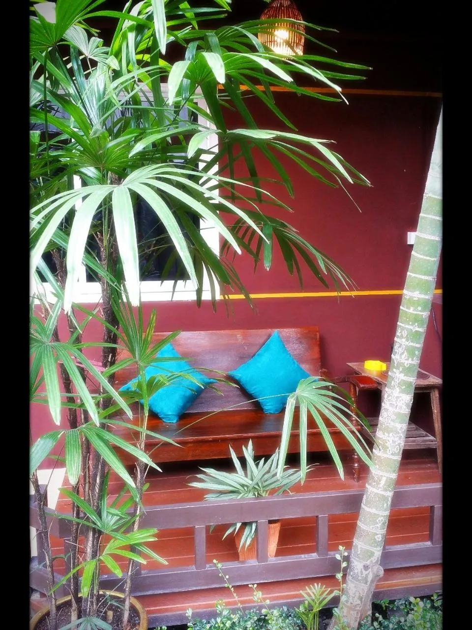 Balcony/Terrace in Baan Baimai Boutique Room