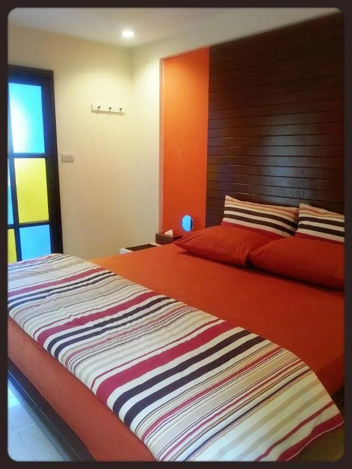 Bed in Baan Baimai Boutique Room