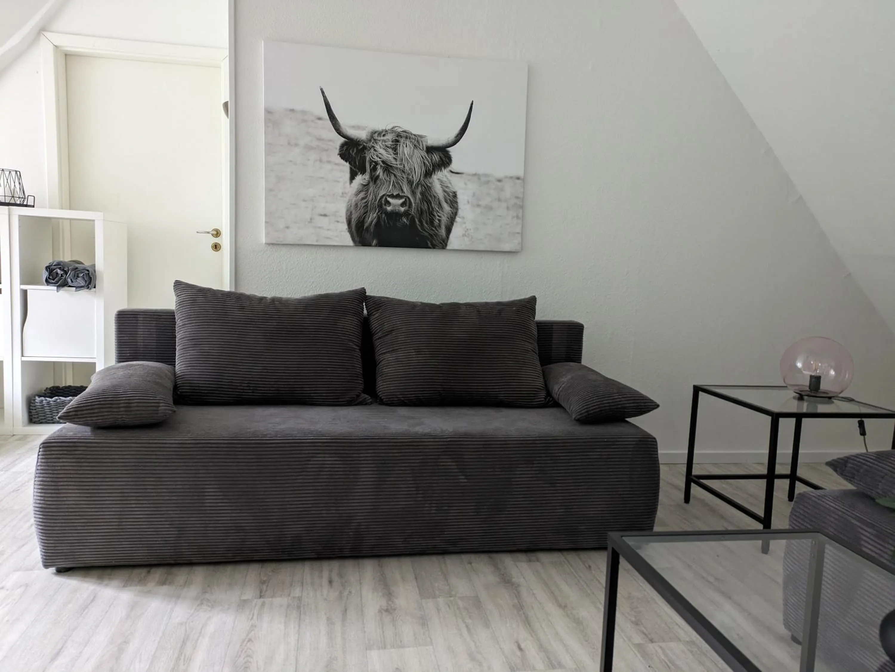 Living room in Wohnungen unter Reet