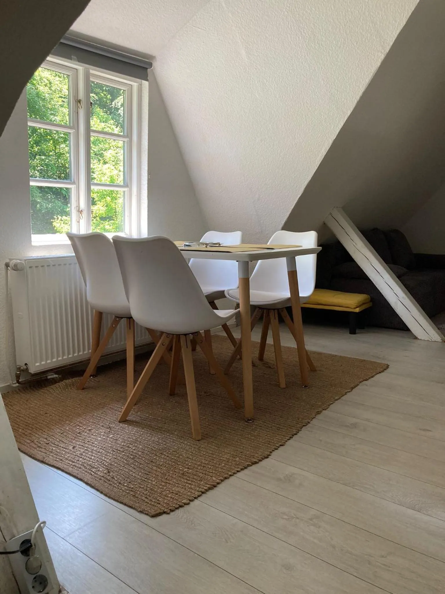 Dining area in Wohnungen unter Reet