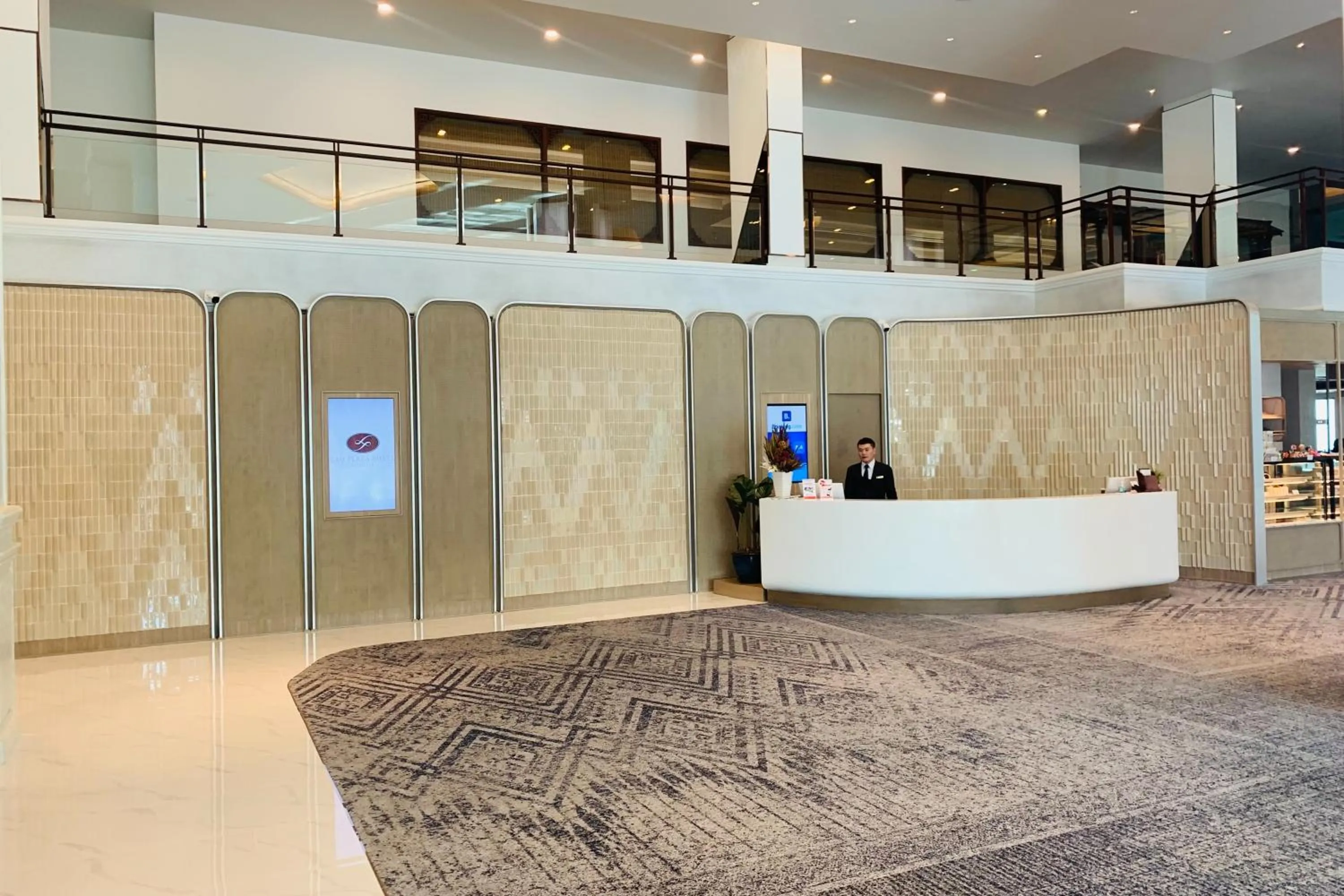 Lobby or reception in Lao Plaza Hotel