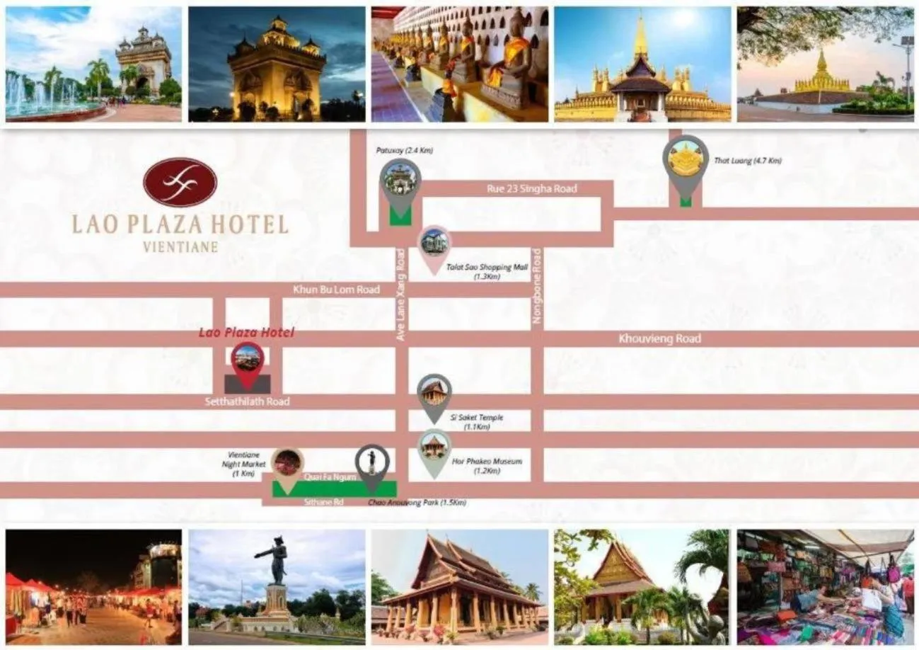 Horse-riding in Lao Plaza Hotel