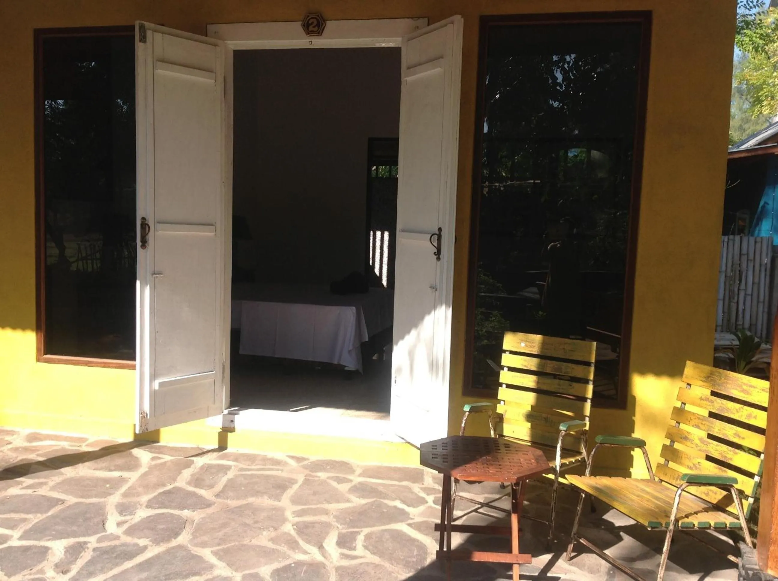 Balcony/Terrace in Elephant House and Bungalows Gili Air