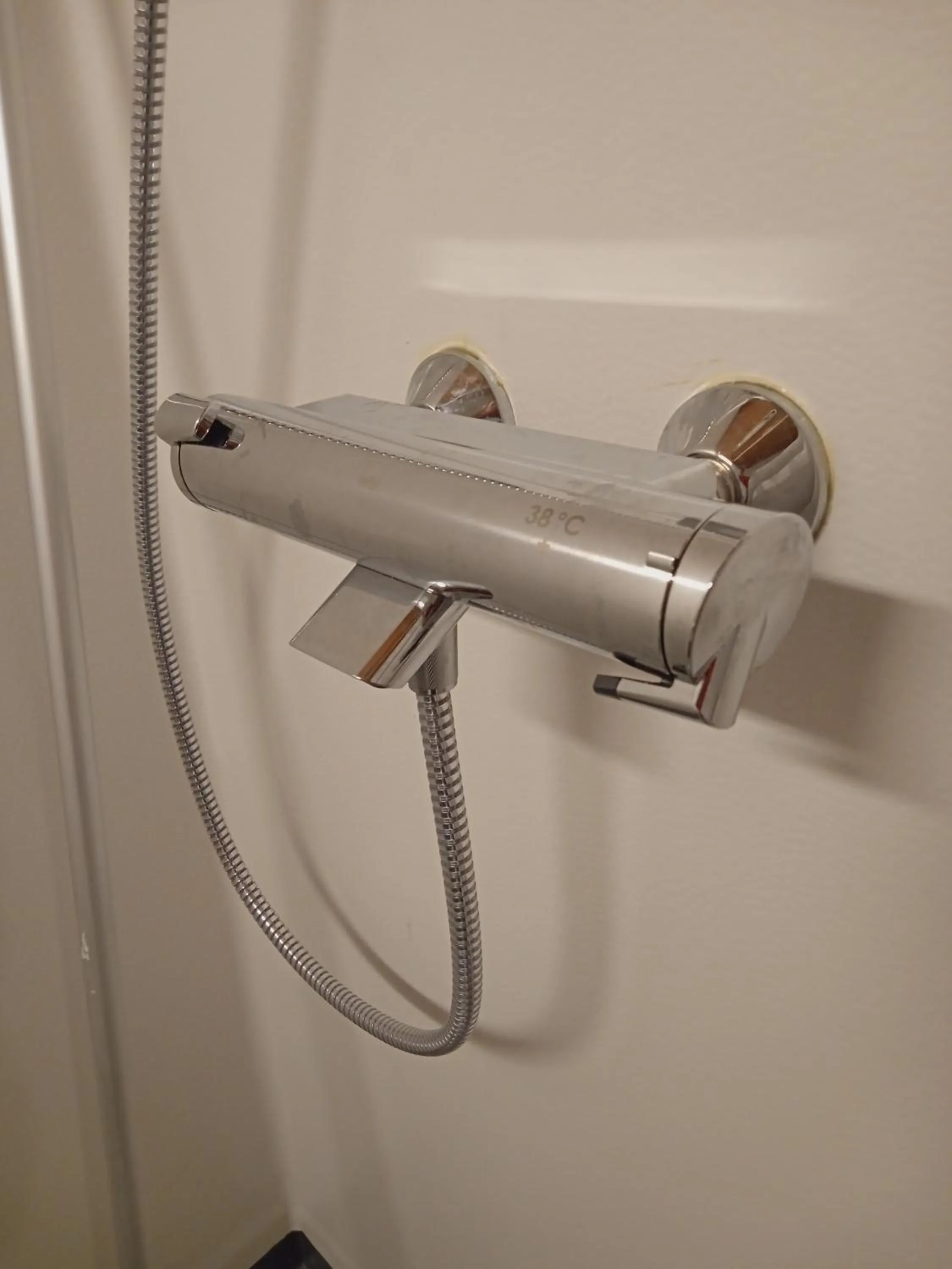 Shower in Warkhaus Apartments Korpela