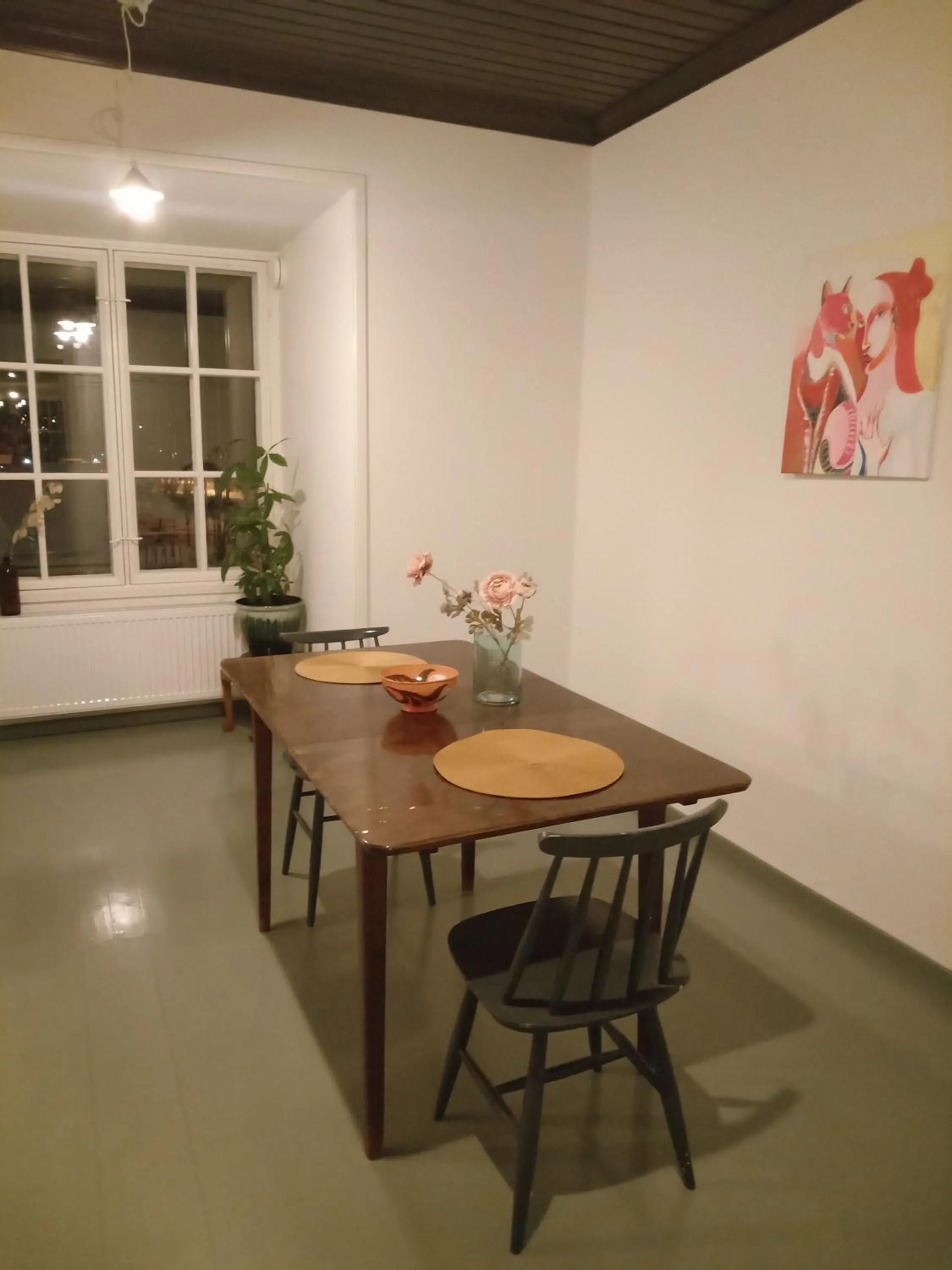 Dining area in Warkhaus Apartments Korpela