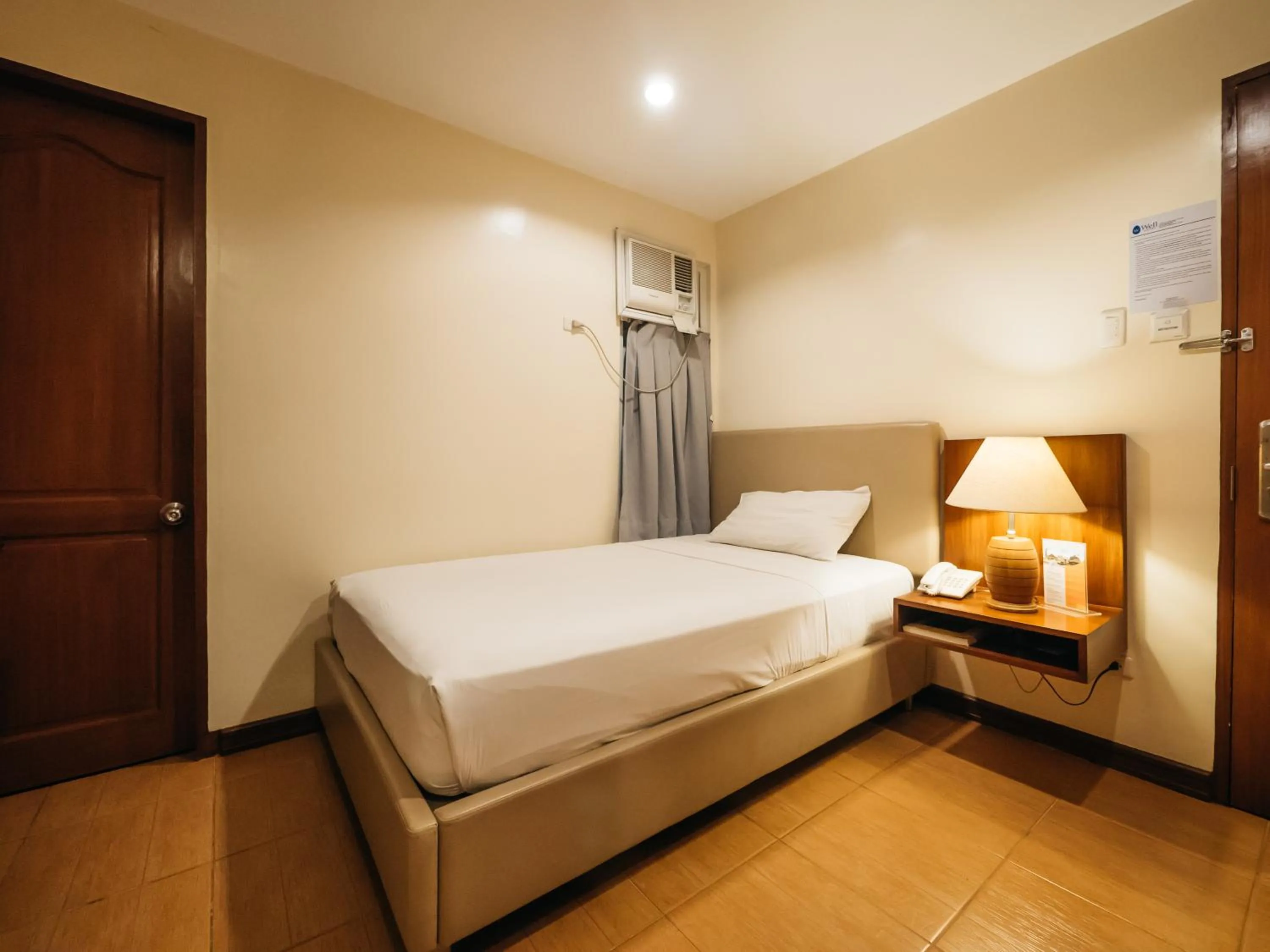 Bed in The Well Hotel