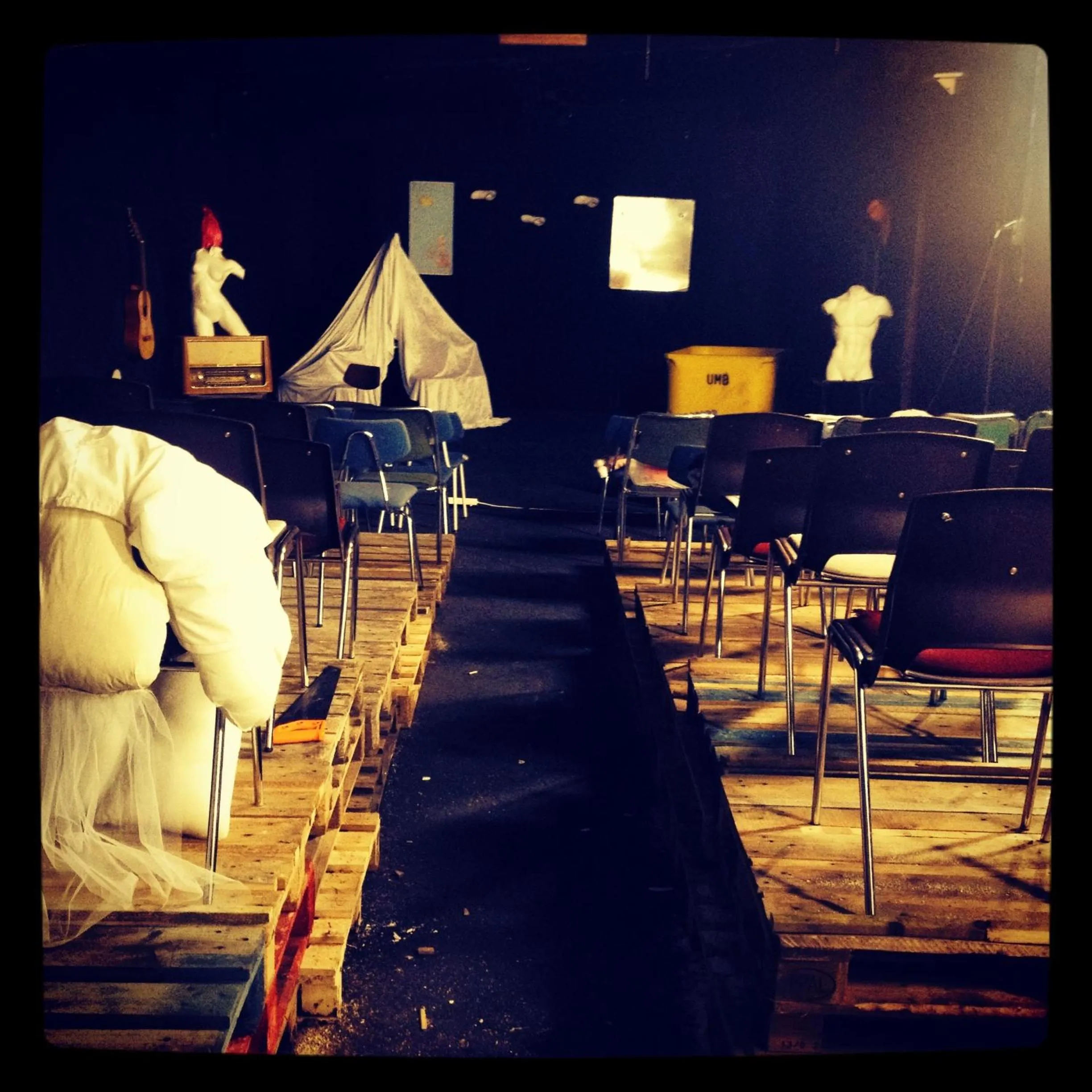 Decorative detail in The Freezer Hostel & Culture Center