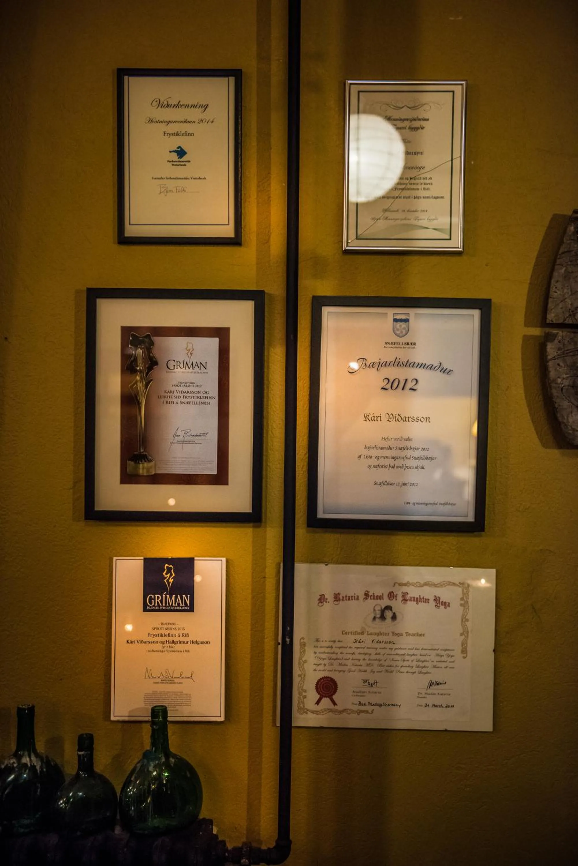 Certificate/Award in The Freezer Hostel & Culture Center