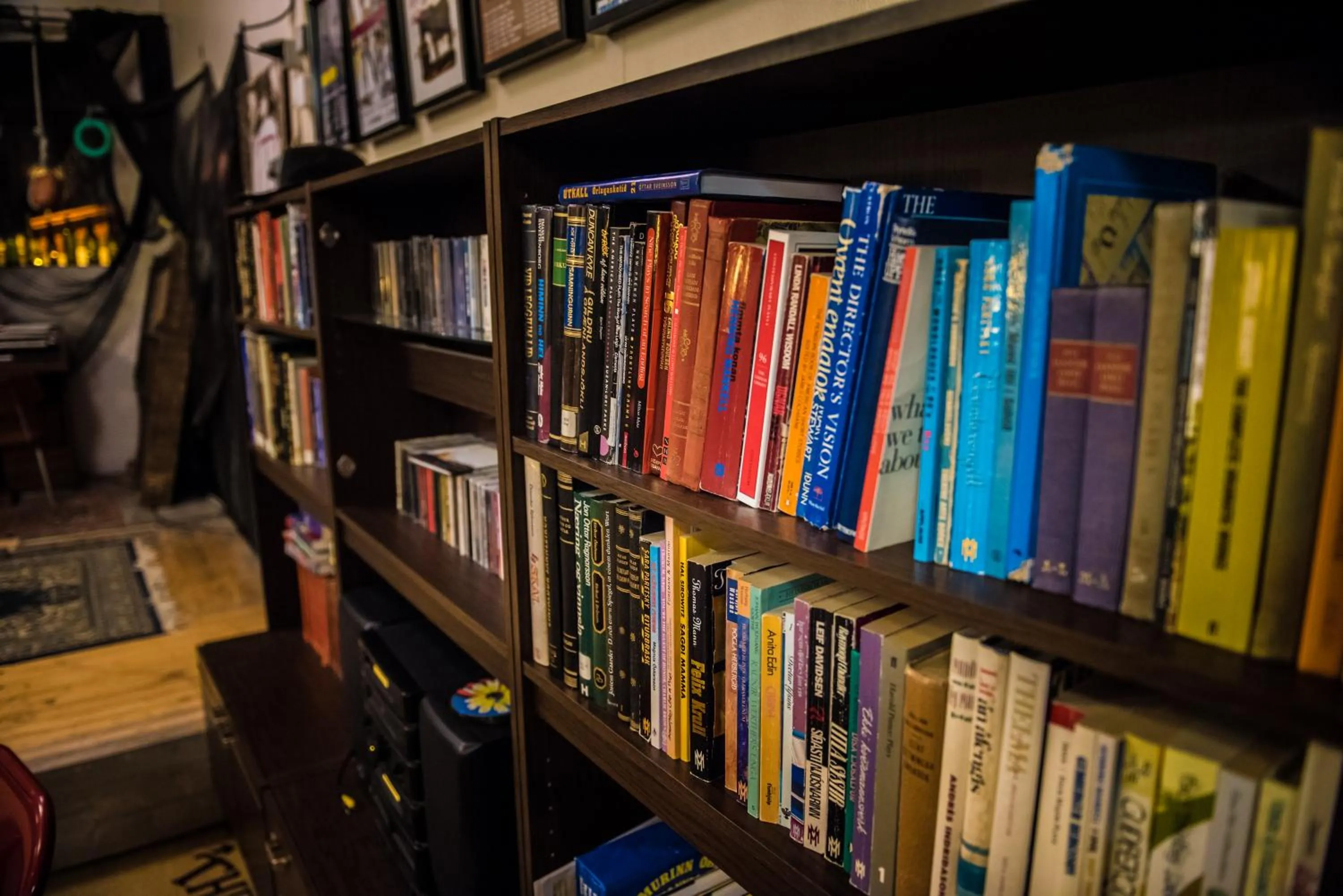 Library in The Freezer Hostel & Culture Center