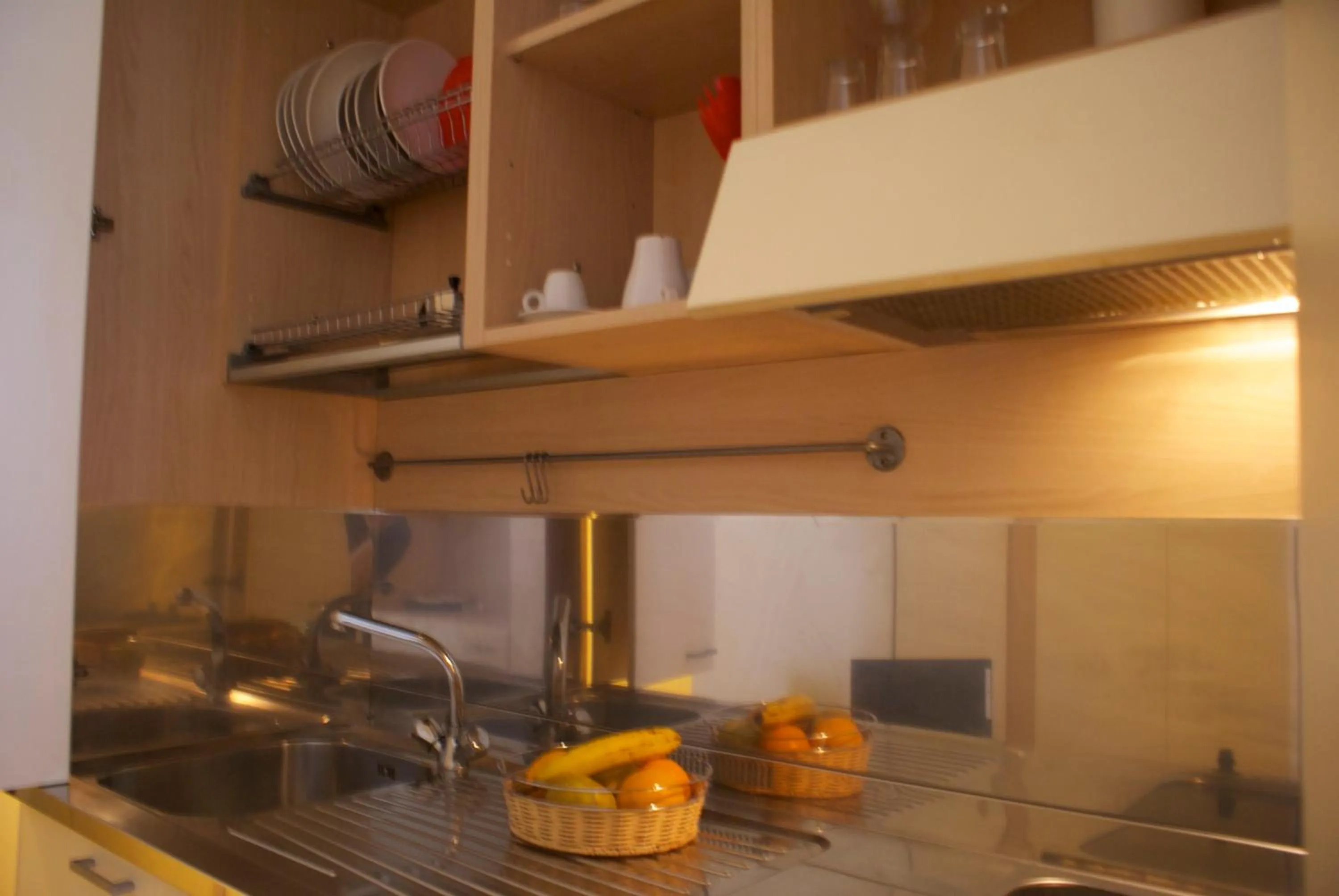 Kitchen or kitchenette in Olly Apartments