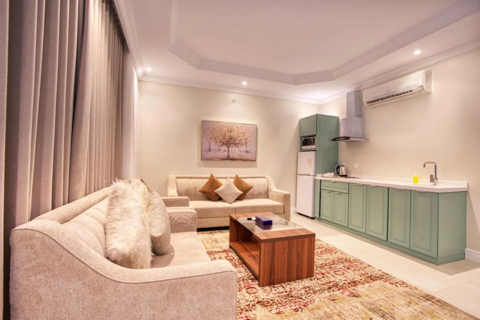 Communal lounge/ TV room in Quiet Dreams - Serviced Apartments Al-Nour Branch