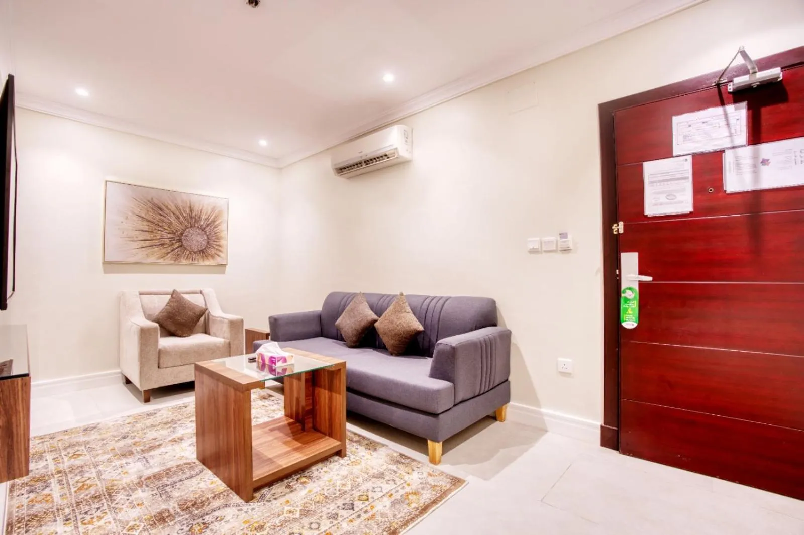 Decorative detail in Quiet Dreams - Serviced Apartments Al-Nour Branch