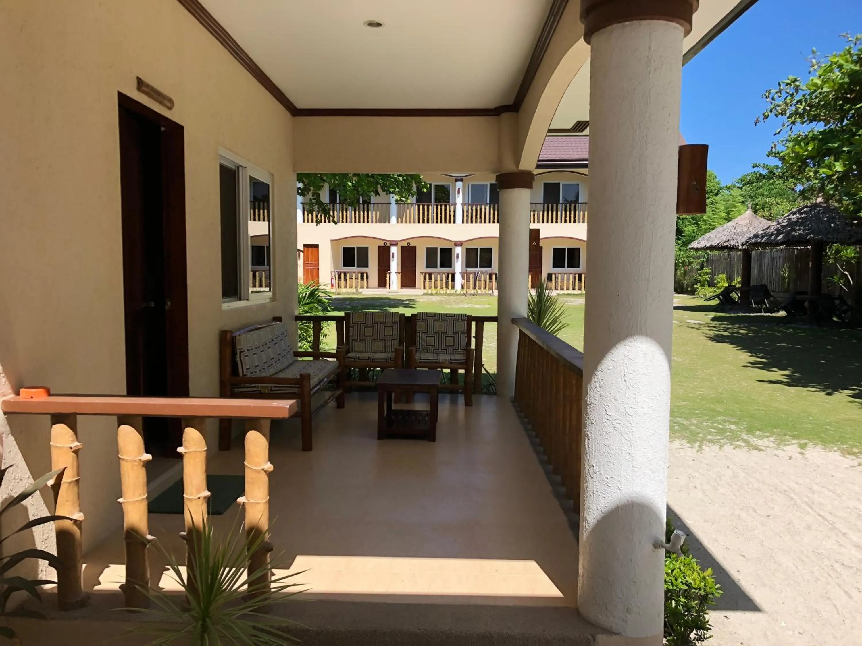 Garden in Malapascua Starlight Resort