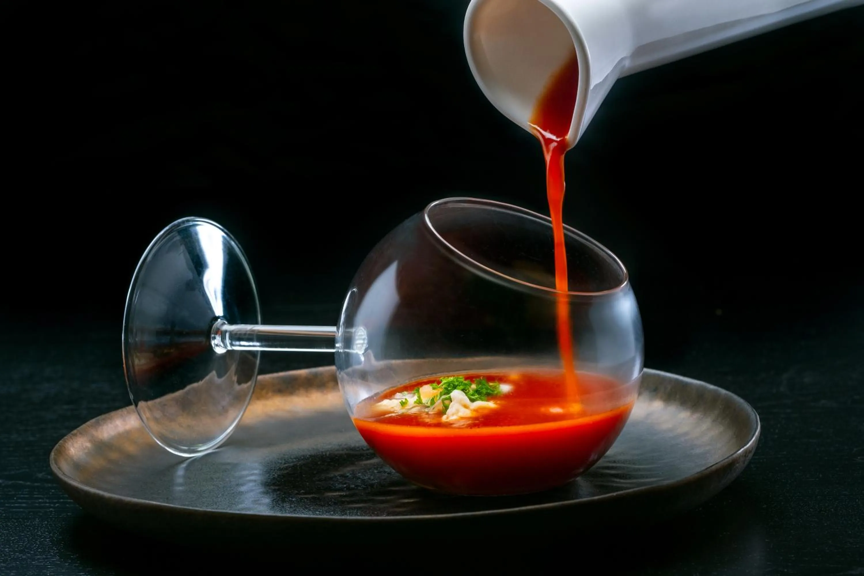 Food close-up in Hotel Golden Eagle