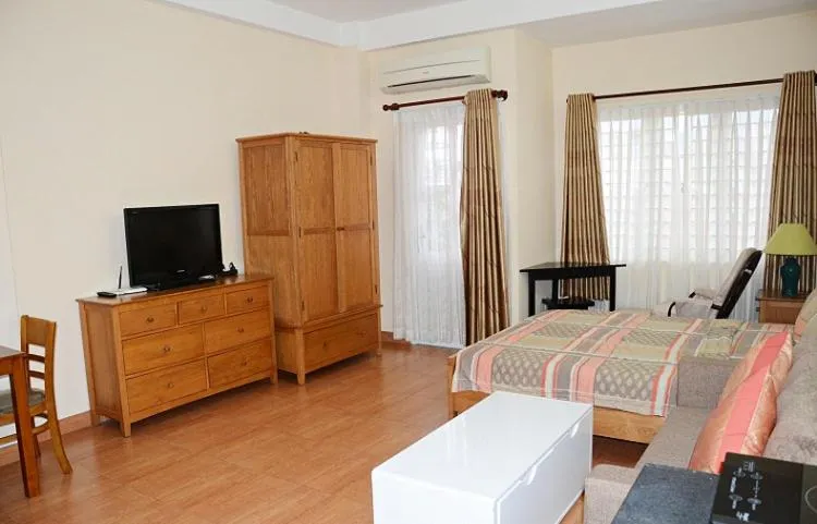 Bed in Smiley Apartment 3