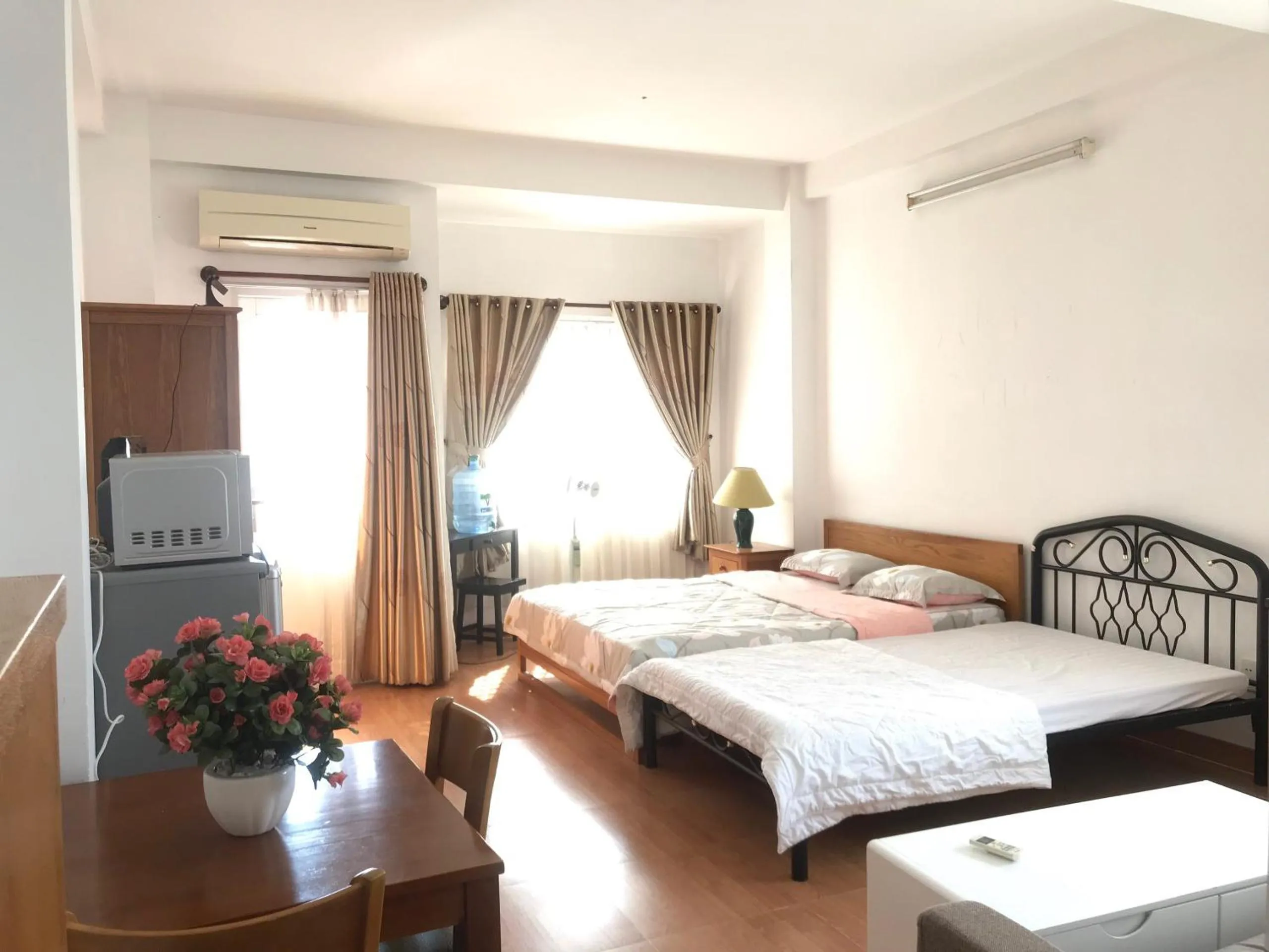 Bed in Smiley Apartment 3