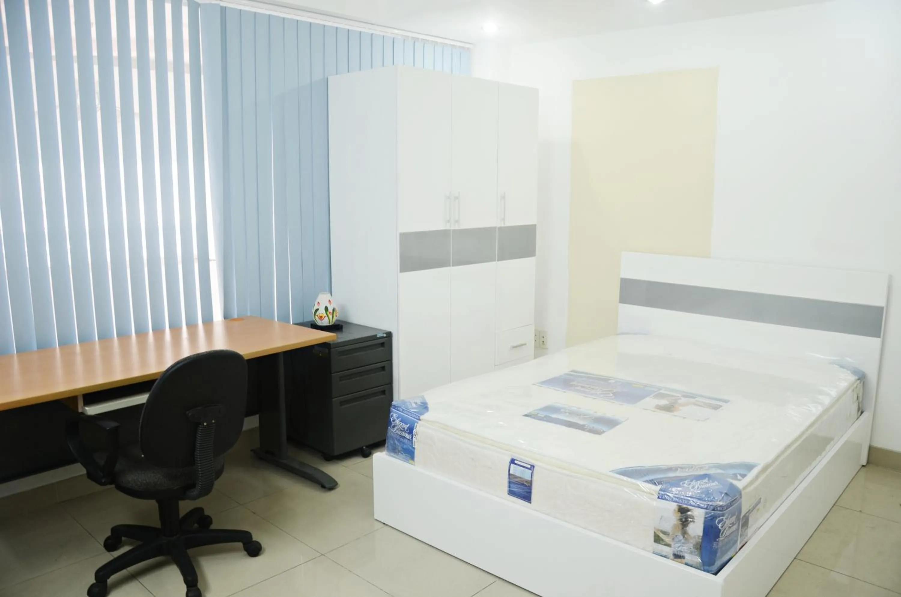 Bed in Smiley Apartment 3