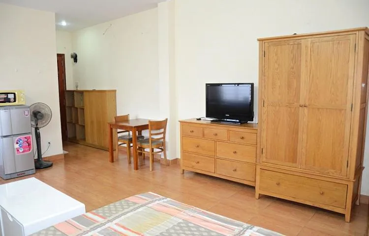 Bed in Smiley Apartment 3