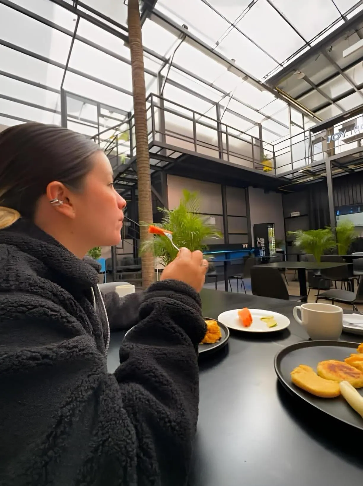 Breakfast in Hostel Joy Calle 85