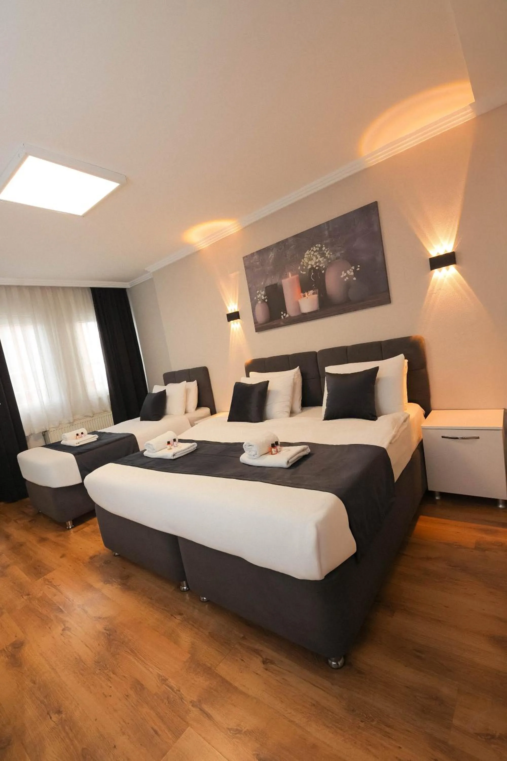 Bed in Özdemir Inn Otel