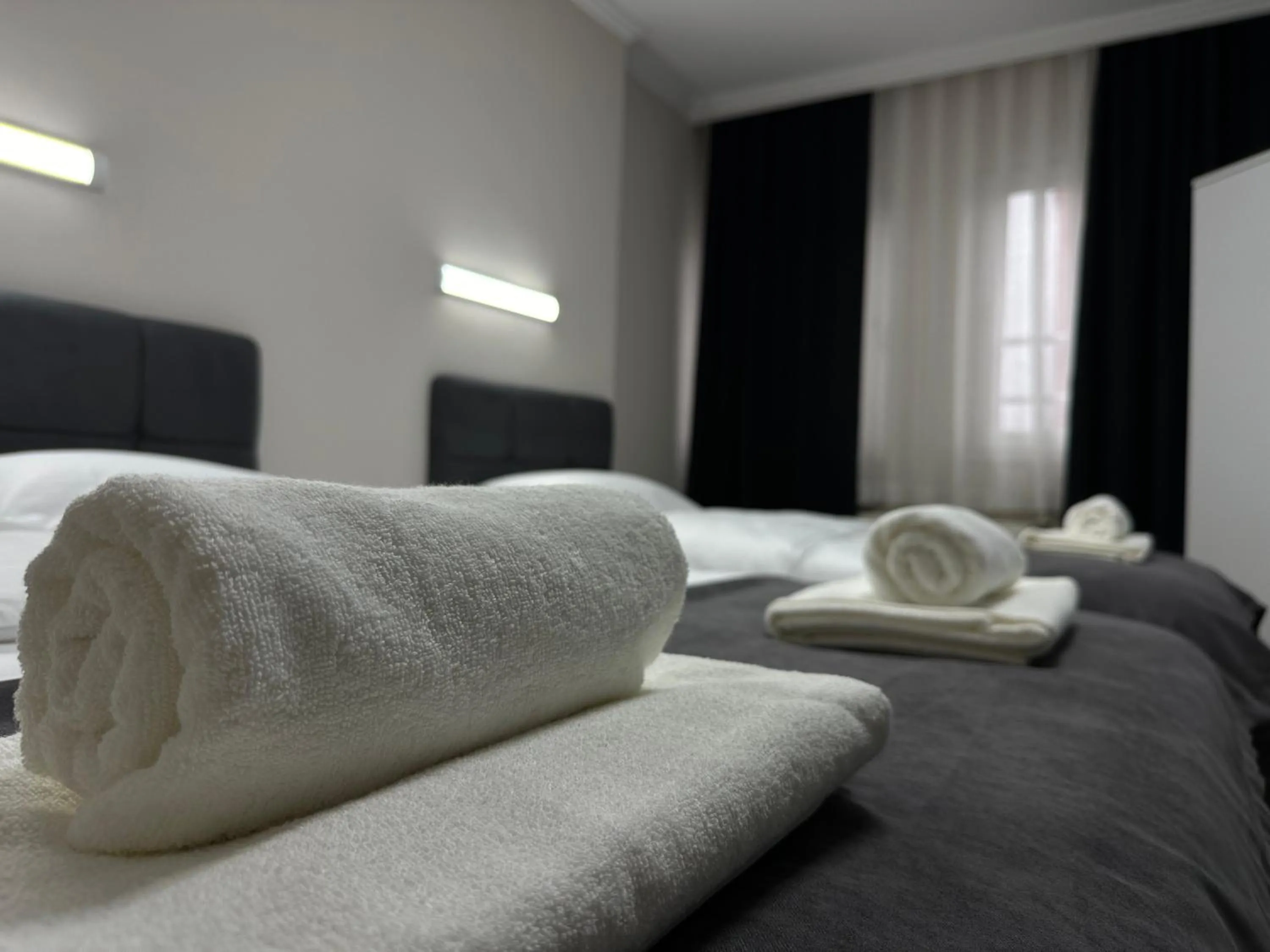 Bed in Özdemir Inn Otel