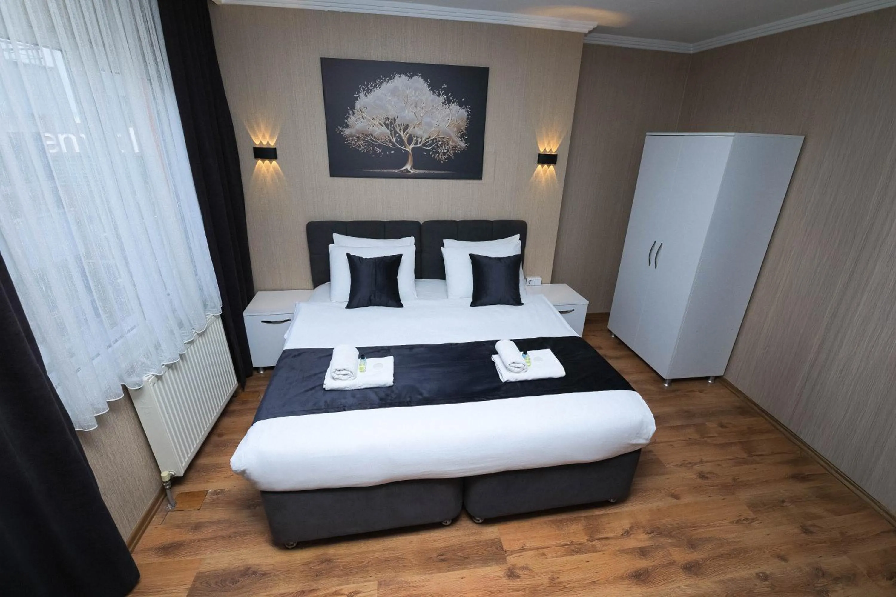 Bed in Özdemir Inn Otel