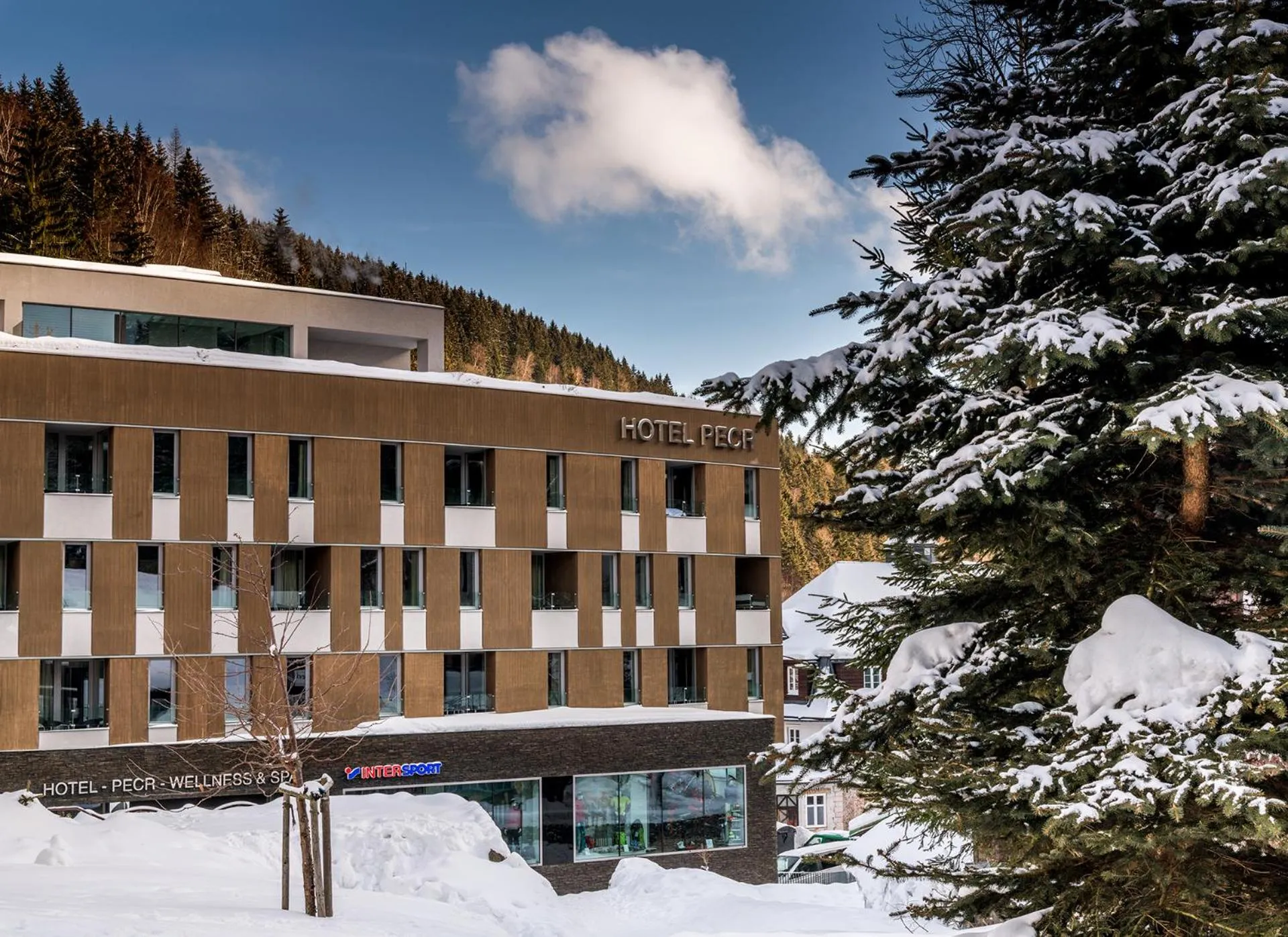 Facade/entrance in HOTEL PECR WELL