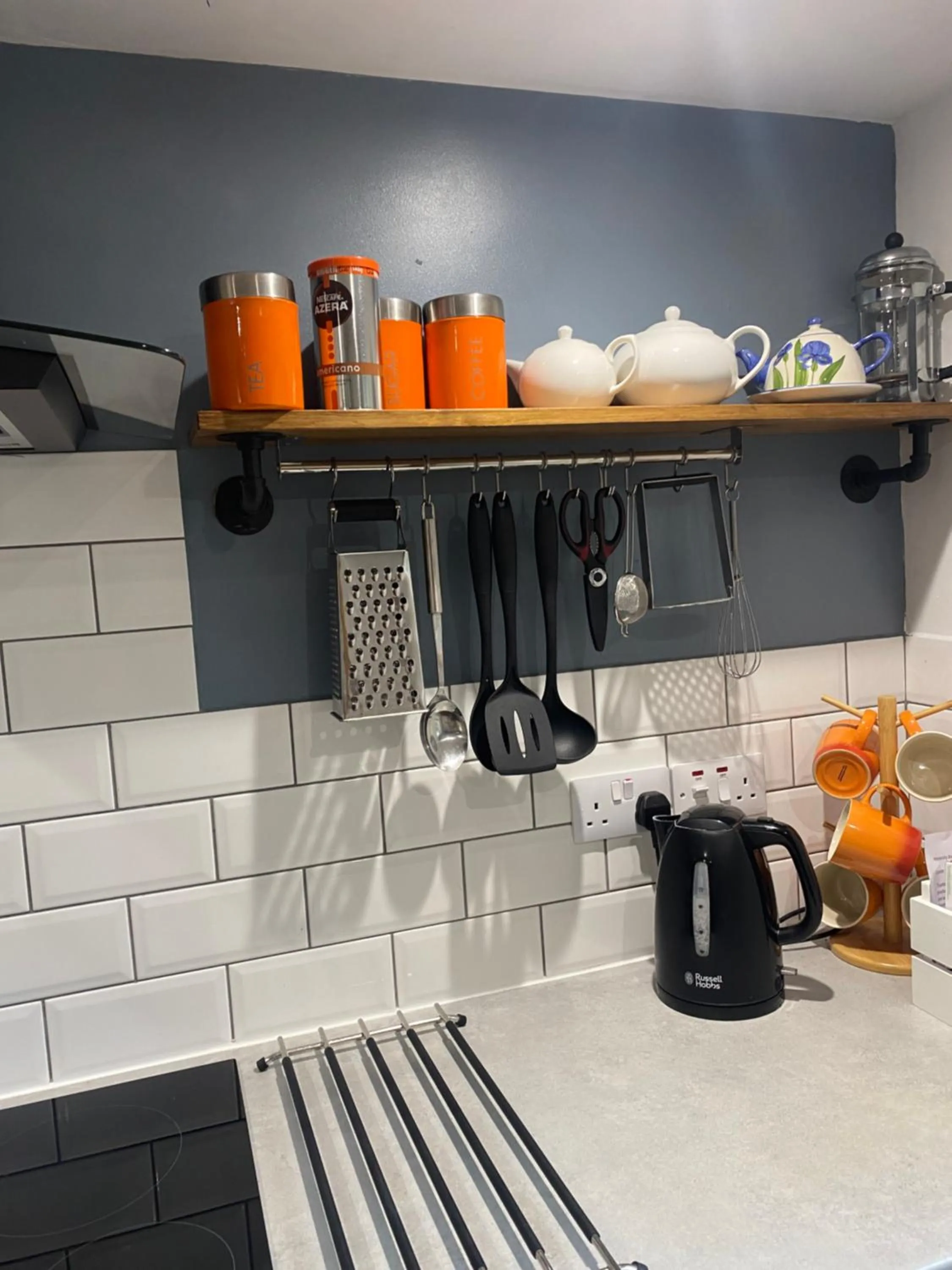 Kitchen or kitchenette in Mulleys Cottage (Bed and Breakfast)