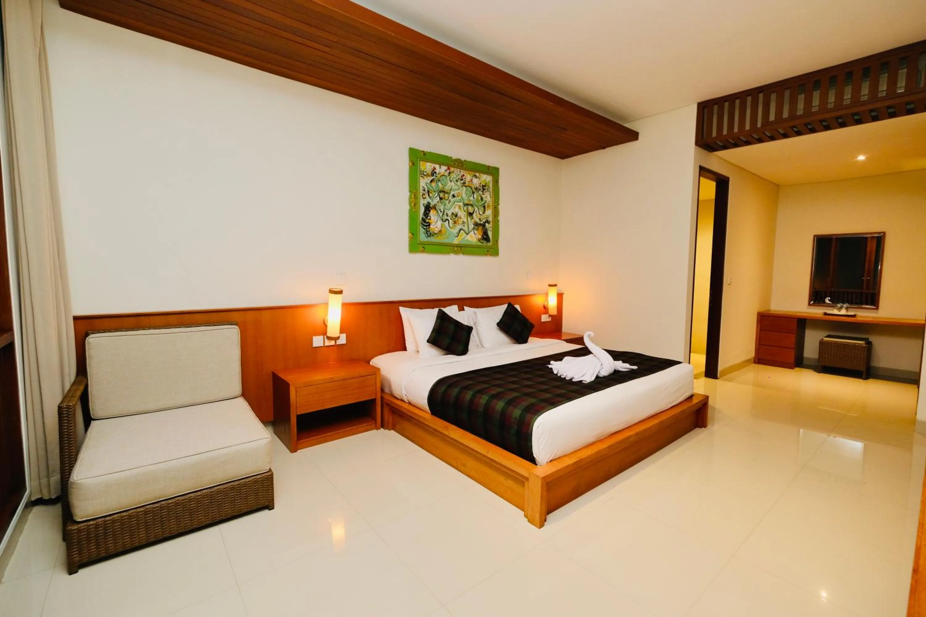 Bedroom, Bed in Wana Karsa The Villas Ubud