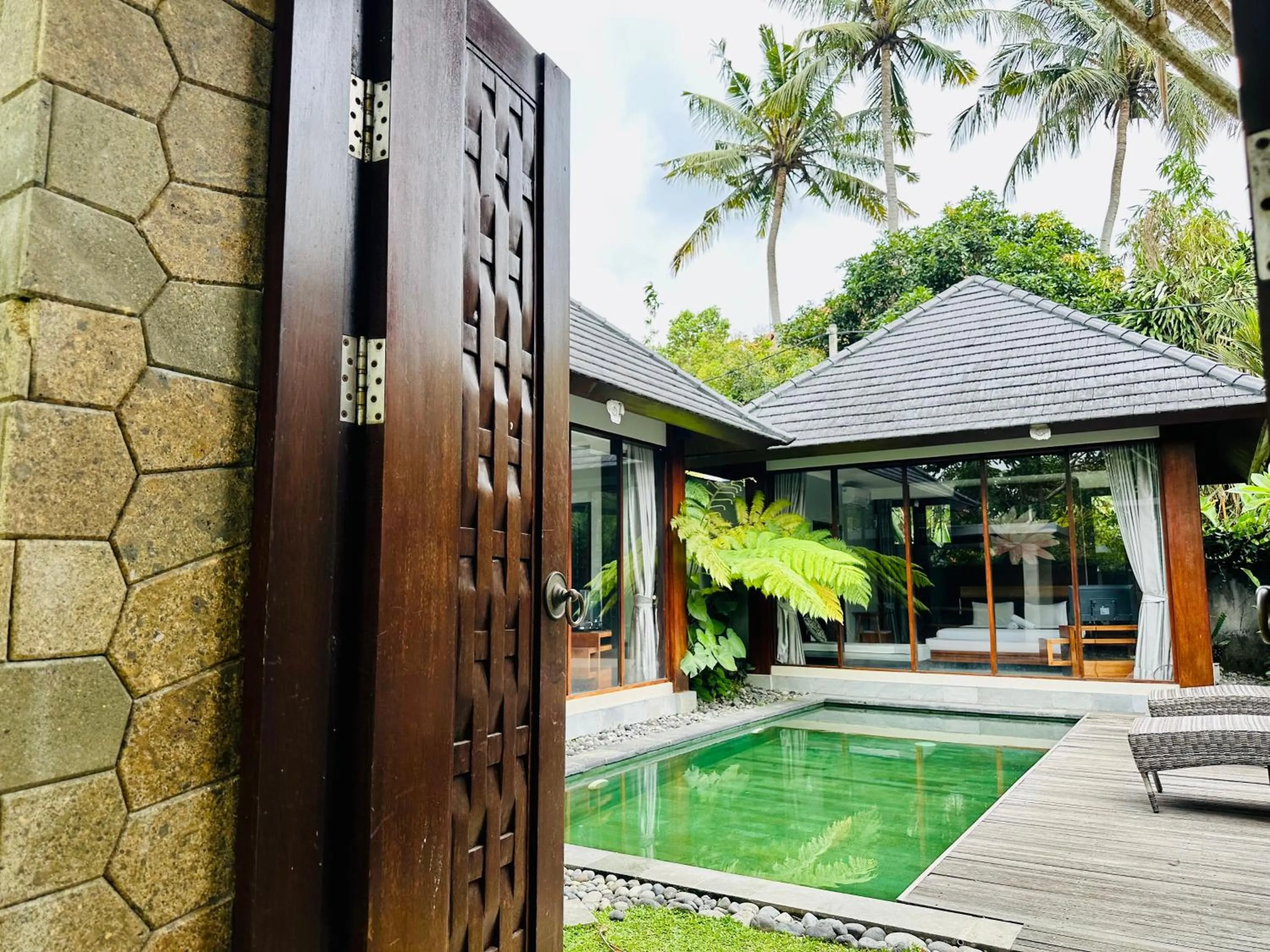 Swimming pool in Wana Karsa The Villas Ubud