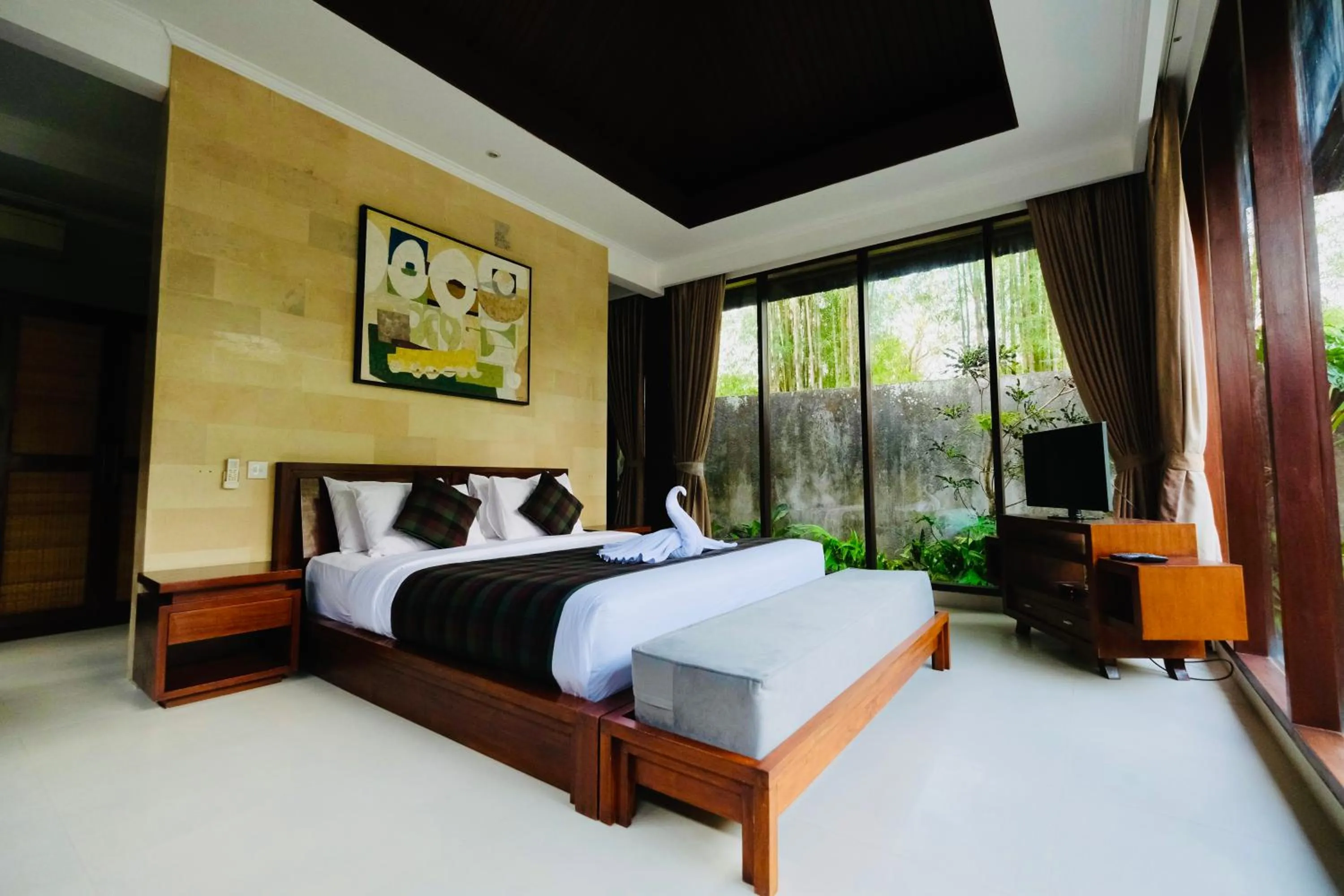 Bedroom, Bed in Wana Karsa The Villas Ubud
