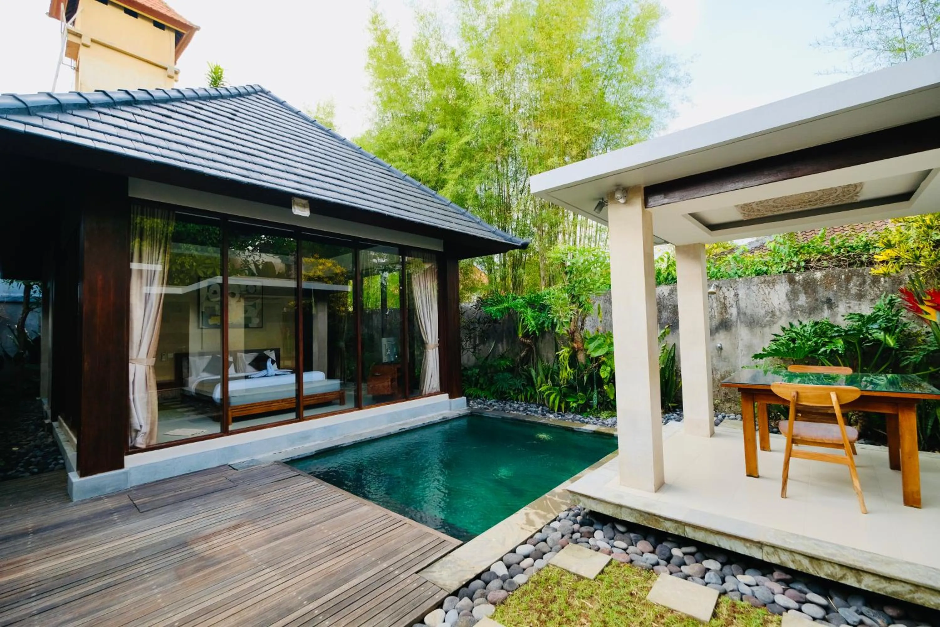 Swimming pool in Wana Karsa The Villas Ubud