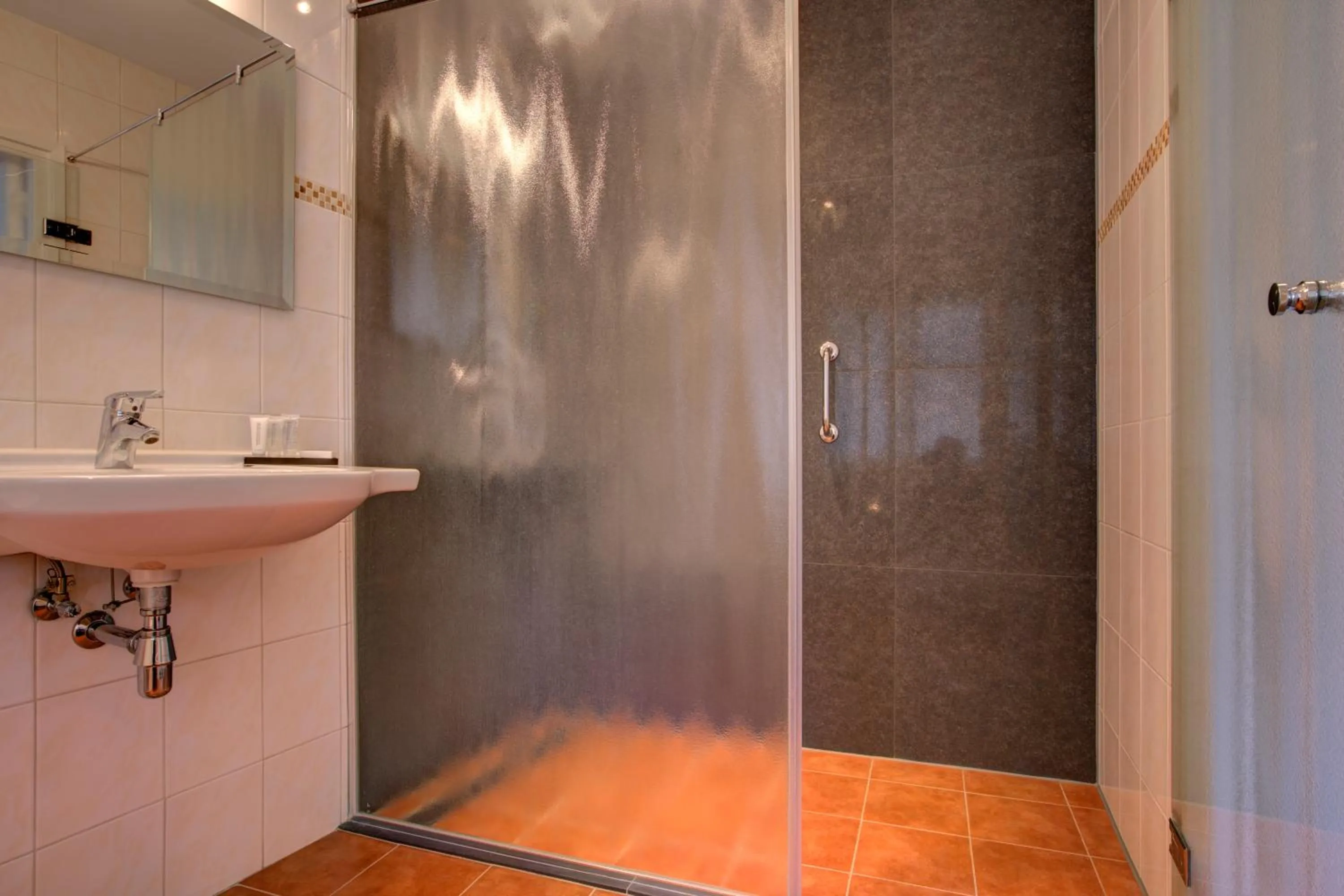 Shower in Hotel De Maasparel Arcen