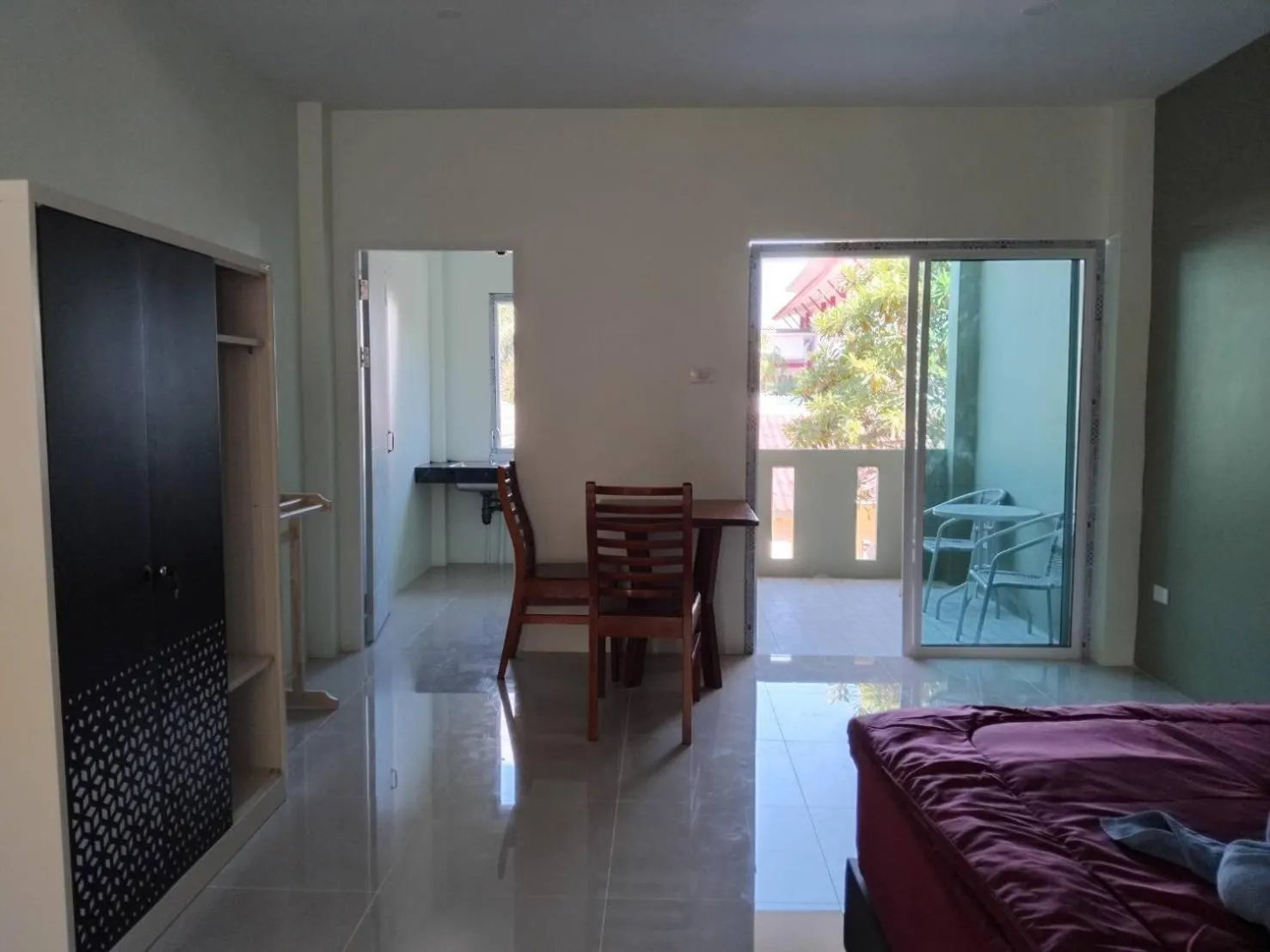 Bed in Black Coffee Village