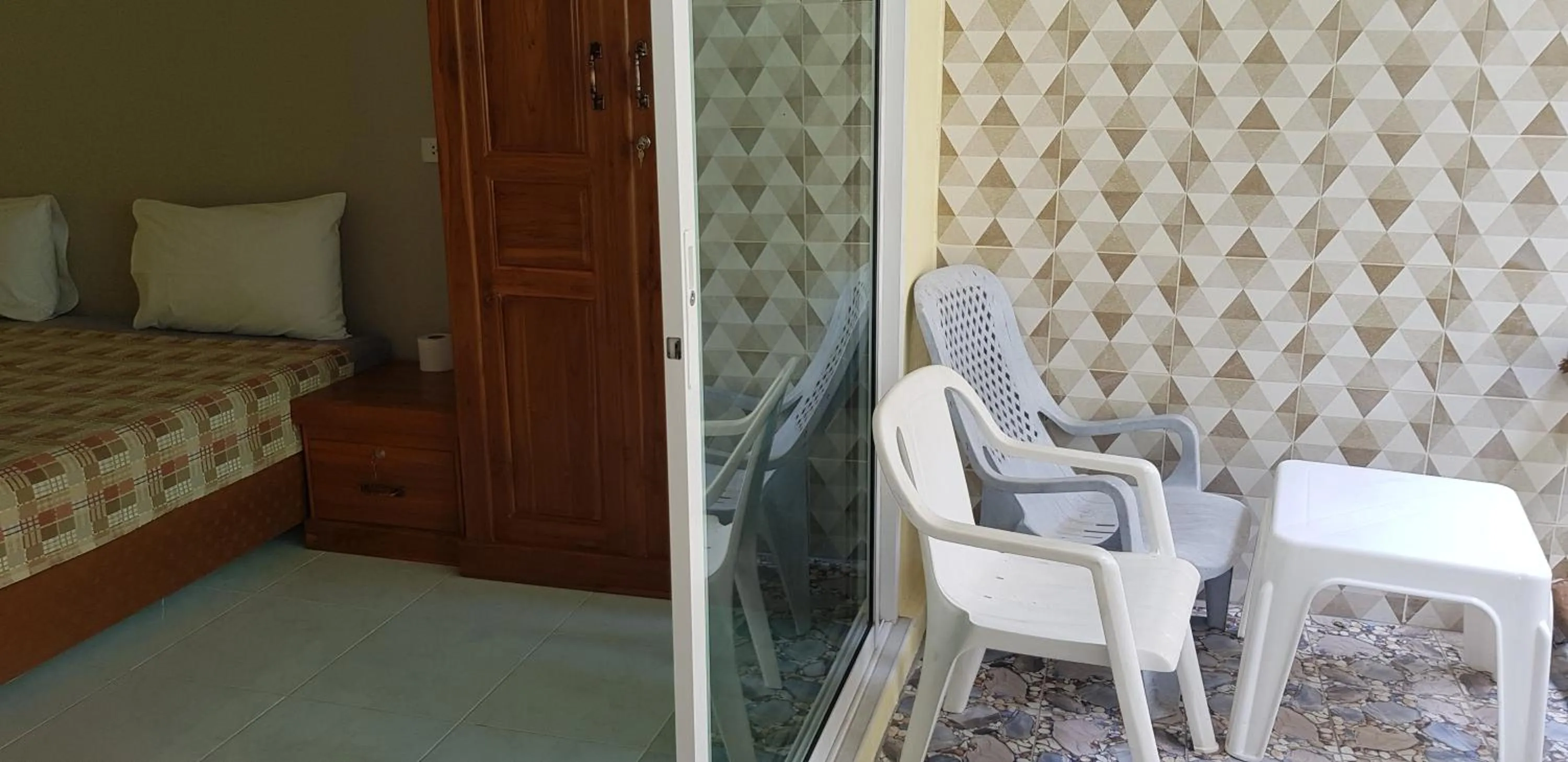 Bed in Black Coffee Village