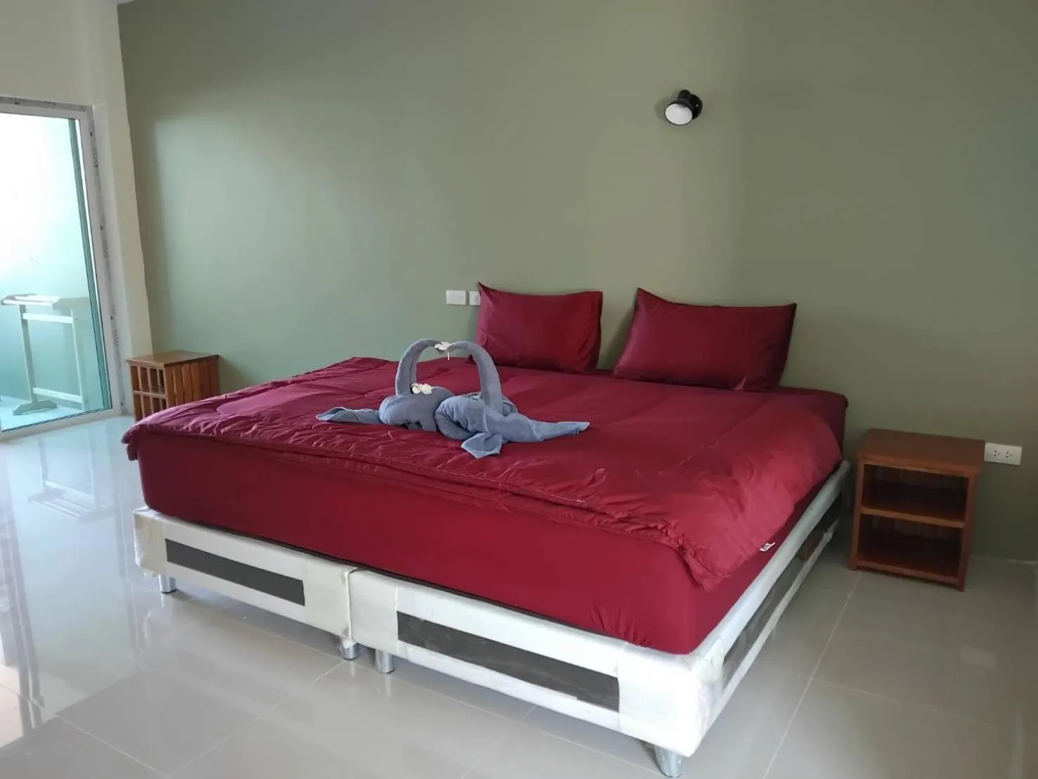 Bed in Black Coffee Village