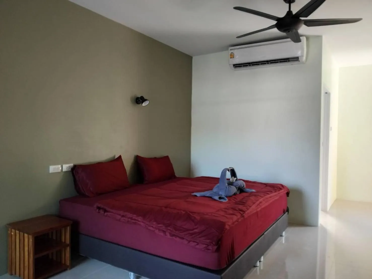 Bed in Black Coffee Village