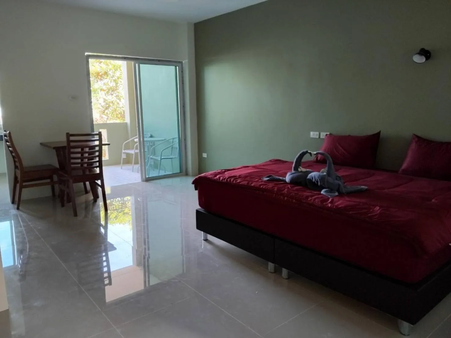 Bed in Black Coffee Village