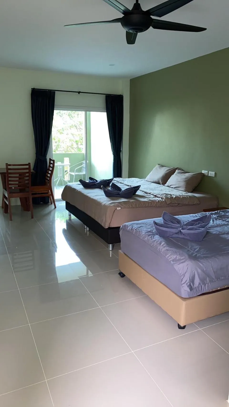 Bed in Black Coffee Village