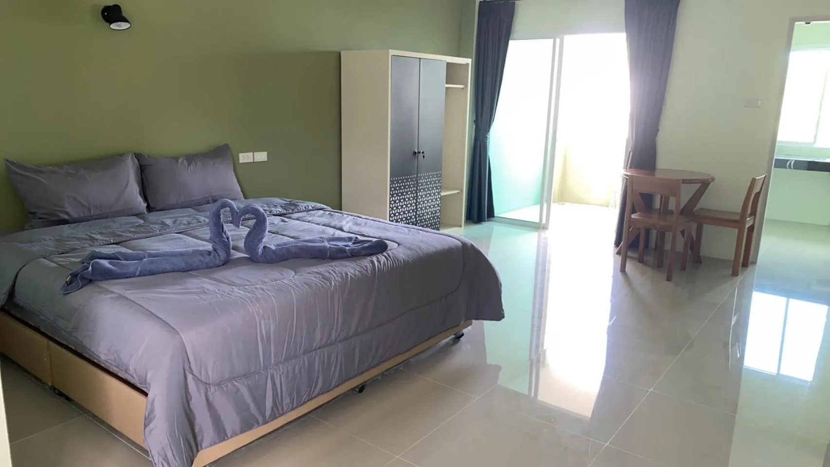 Bed in Black Coffee Village