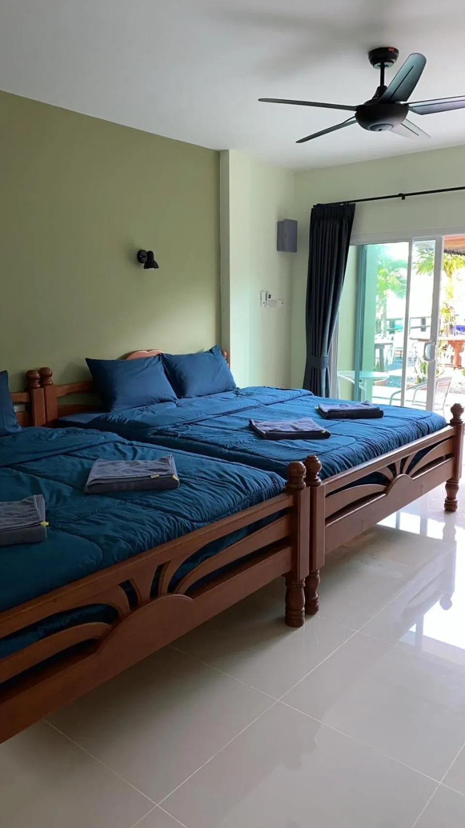 Bed in Black Coffee Village