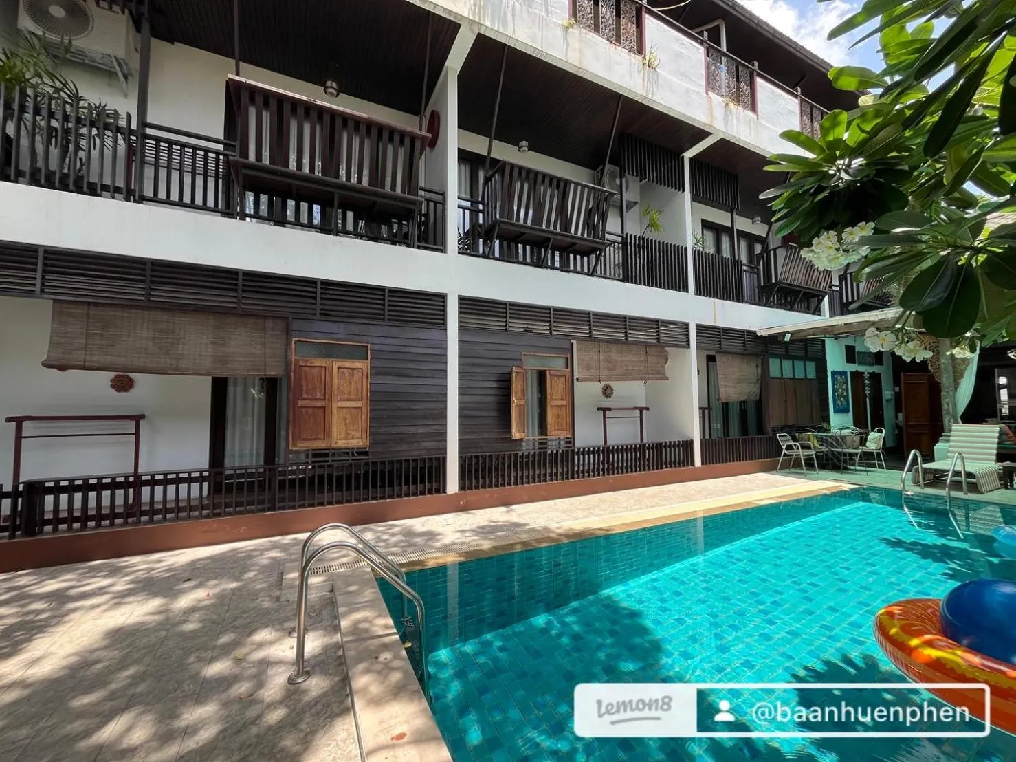 Patio in Baan Huenphen Boutique Hotel