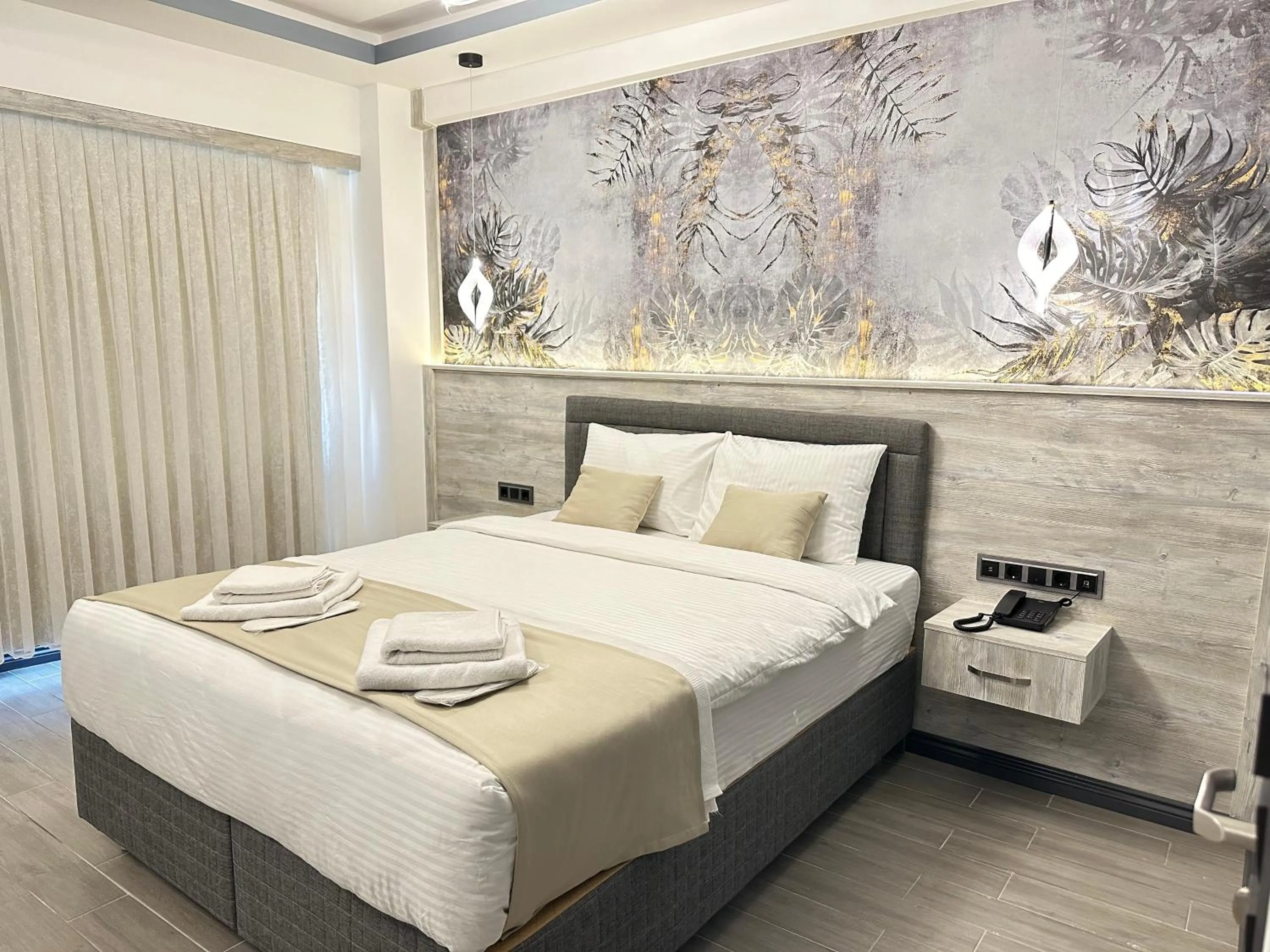 Bed in Blue Moonrise Hotel