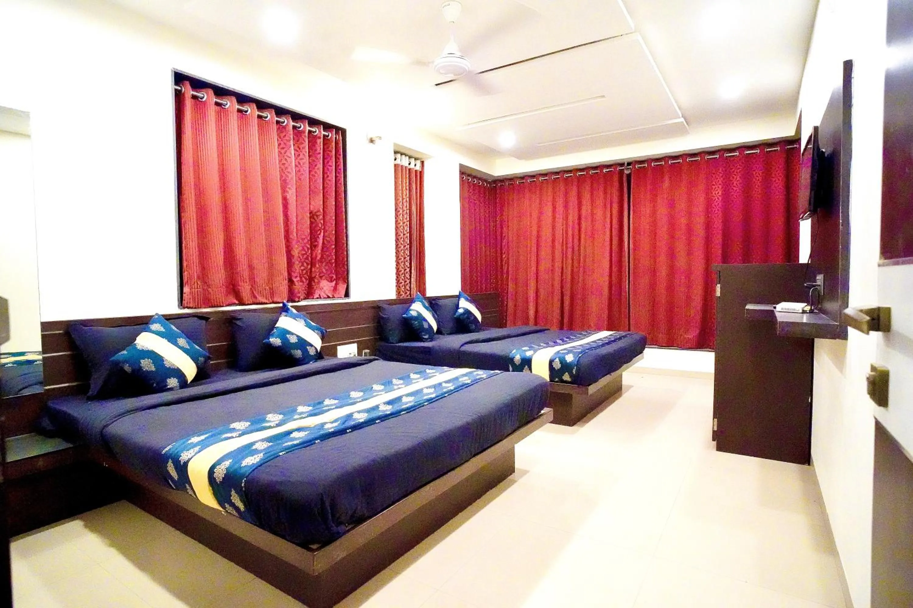 Photo of the whole room, Bed in Hotel Shri Govind