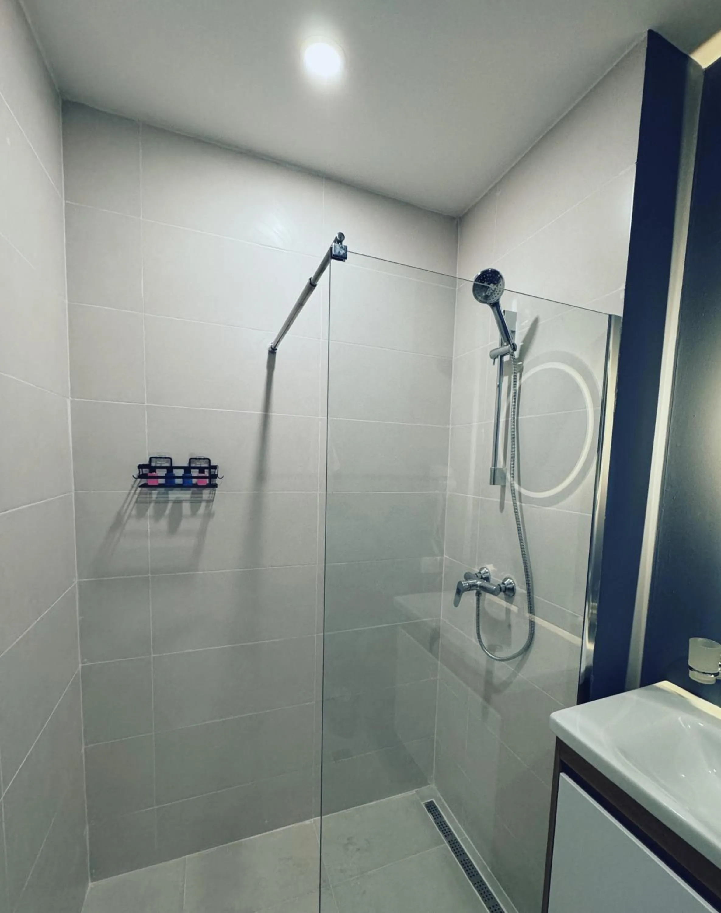 Shower in Gudauri Ski Resort - Four Seasons Apartments