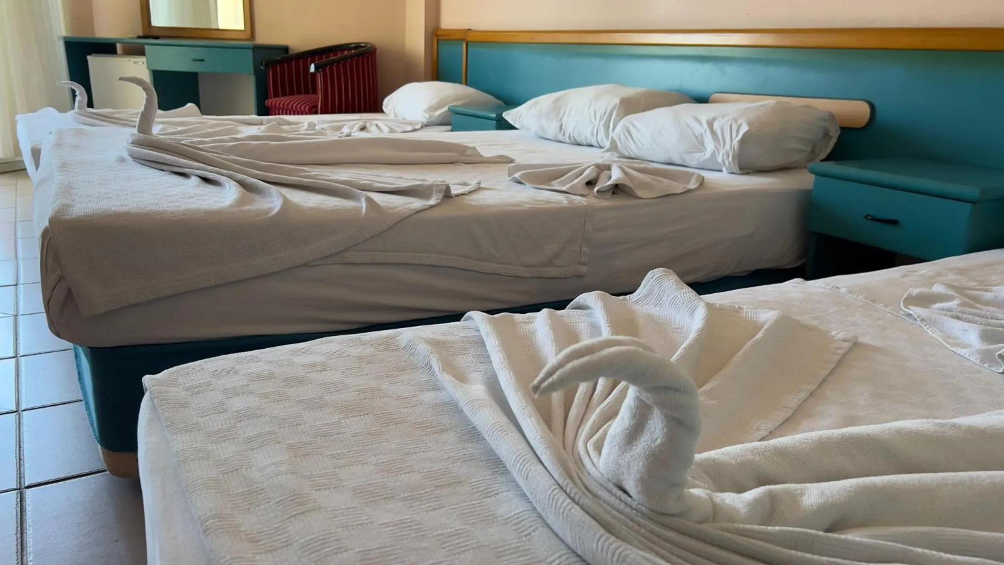 Bed in KLEOPATRA SUNLIGHT HOTEL