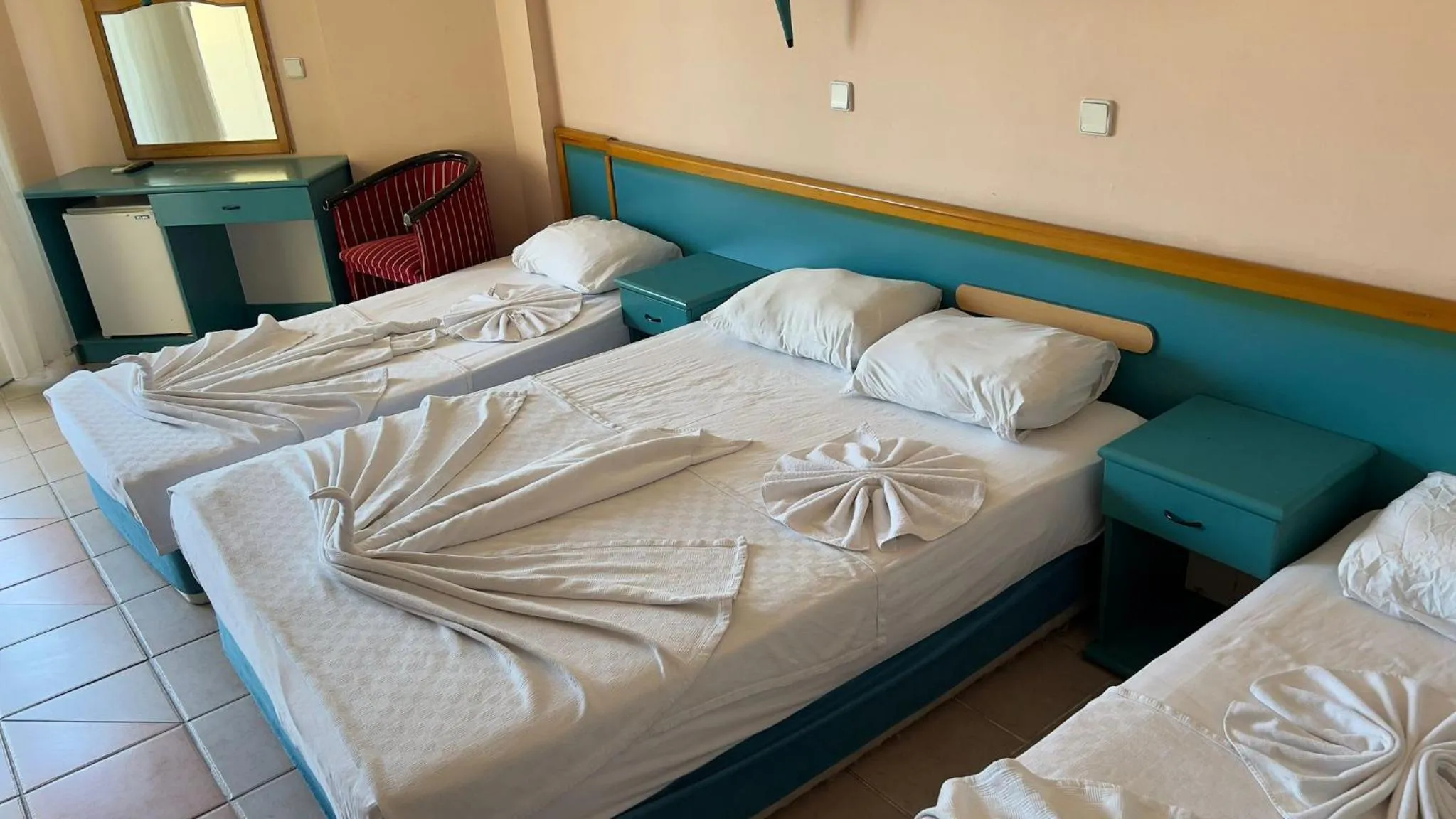 Bed in KLEOPATRA SUNLIGHT HOTEL